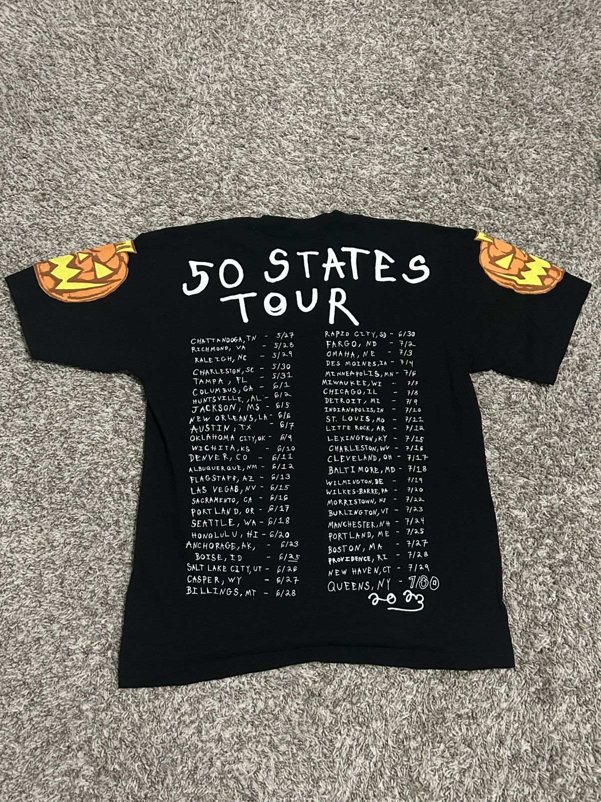 Asspizza Goblin Ass Pizza 50 States Tour Tee Size US M / EU 48-50 / 2 - 2 Thumbnail