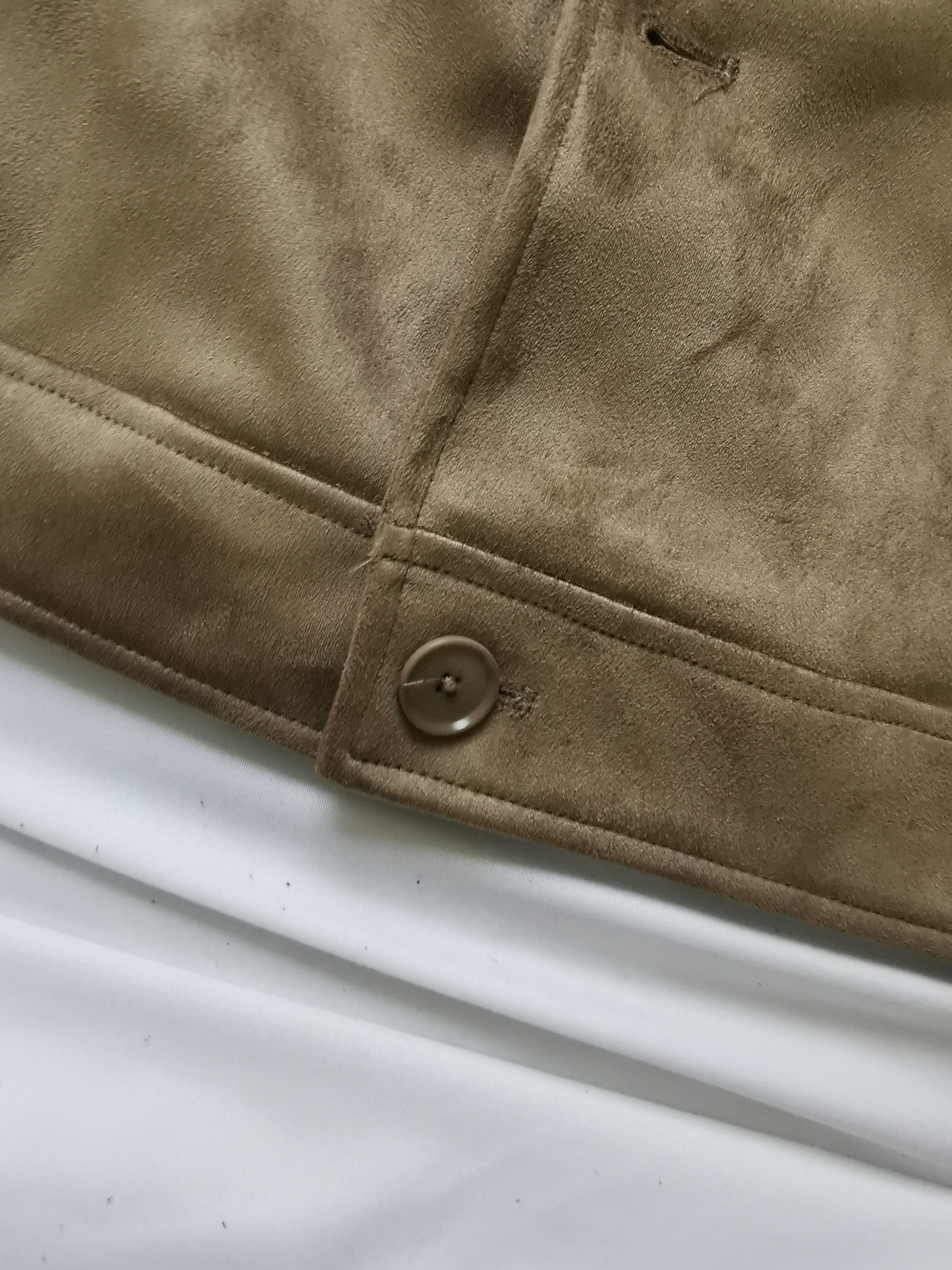 Zara Zara brown faux suede jacket size man medium Size US M / EU 48-50 / 2 - 8 Thumbnail