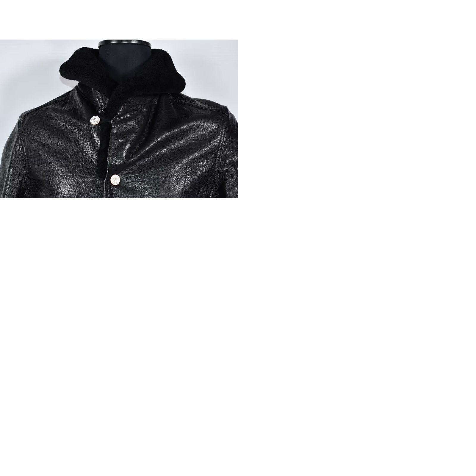 Levi's Levi's RED Leather Black Coat Wool Lining Men's Winter Jacket M Black Leather Wool Lining Jacket Mens M jacket coat Size US M / EU 48-50 / 2 - 10 Thumbnail