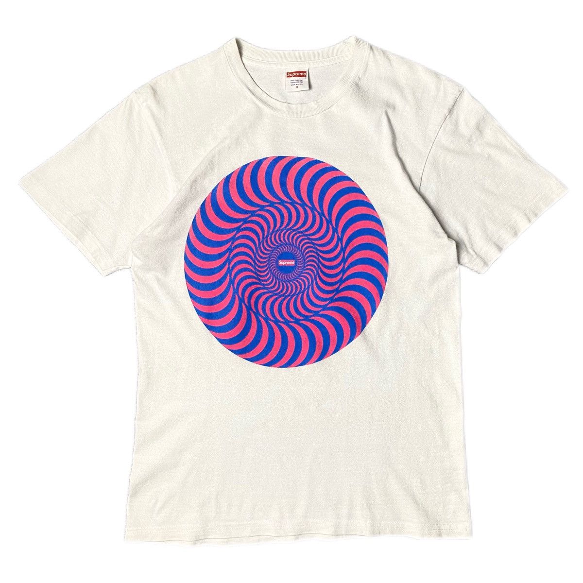 Spitfire × Supreme ❌SOLD OUT ❌ Supreme X Spitfire Swirl White Tee. Size US S / EU 44-46 / 1 - 1 Thumbnail