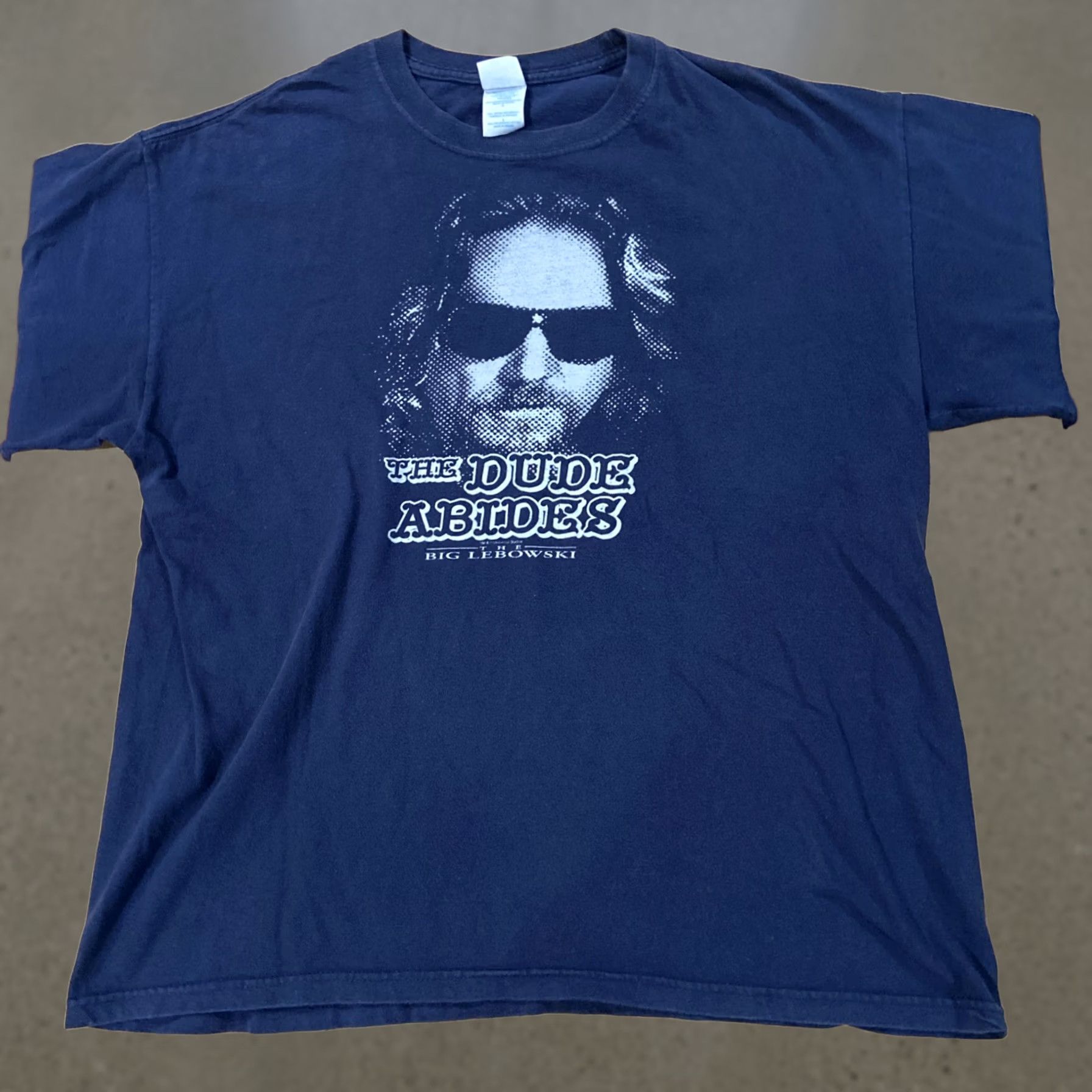 Vintage VINTAGE The Big Lebowski Movie Dude Abides Universal Studios Shirt Large Blue Size US L / EU 52-54 / 3 - 1 Thumbnail
