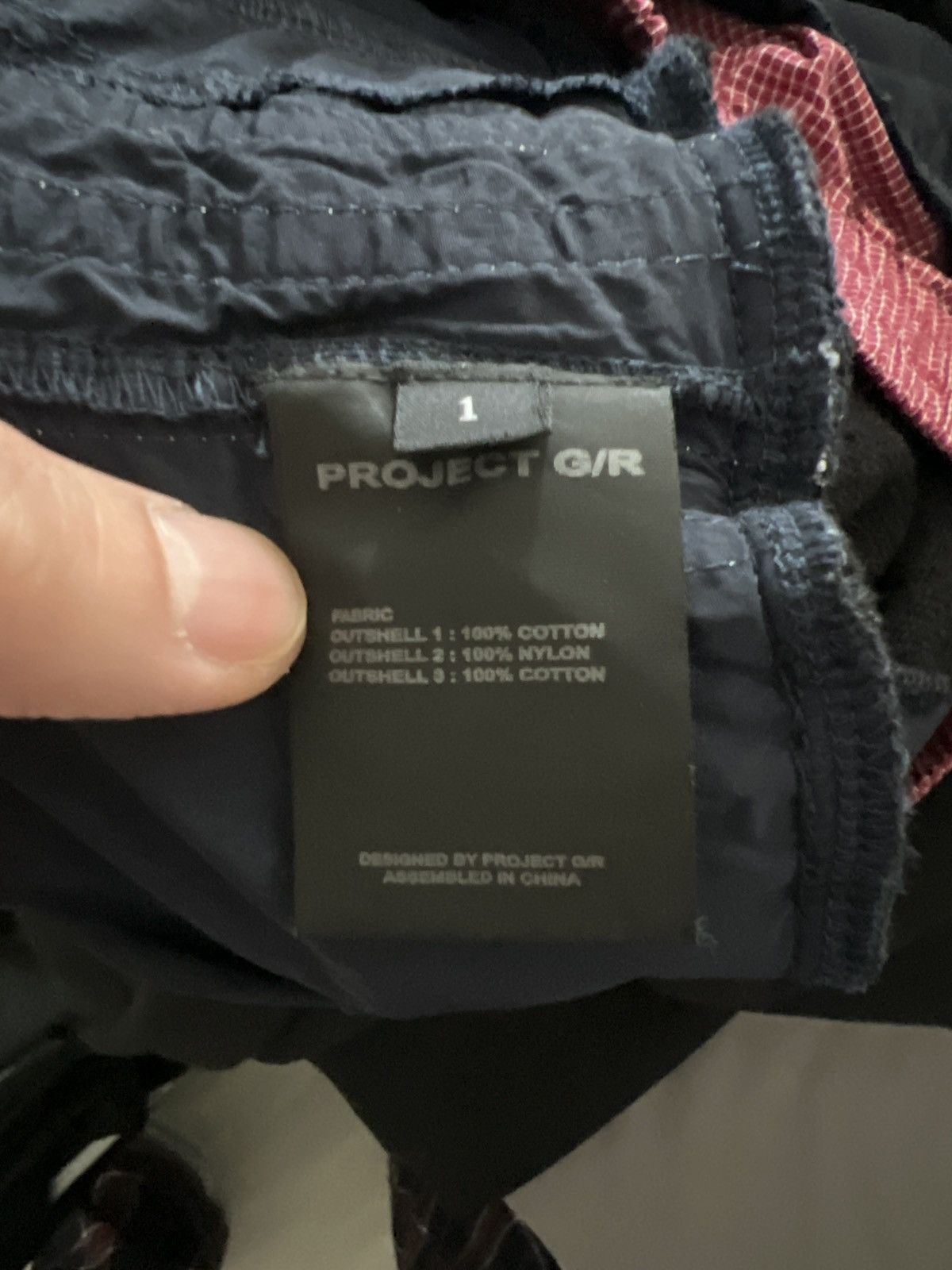 PROJECT G/R Project G/R black 3 layered USA sweatpants Size US 28 / EU 44 - 5 Thumbnail