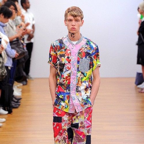 Comme des Garcons SHIRT SS13 COMME DES GARCONS SHIRT COMICS GRAPHIC TEE Size US M / EU 48-50 / 2 - 1 Thumbnail