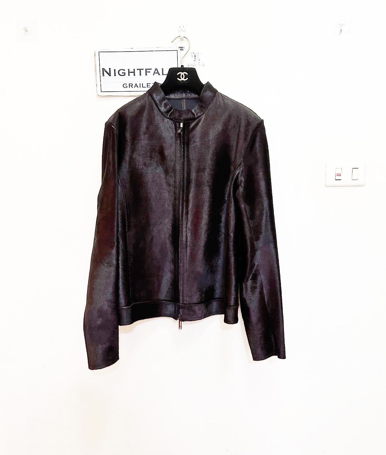 Emporio Armani [Very Rare] Emporio Armani Calf Hair Jacket Size US M / EU 48-50 / 2 - 1 Thumbnail