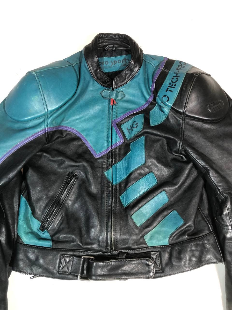 Hein Gericke Hein Gericke Avangarde Racing Moto Leather Jacket Vintage Size US L / EU 52-54 / 3 - 2 Thumbnail
