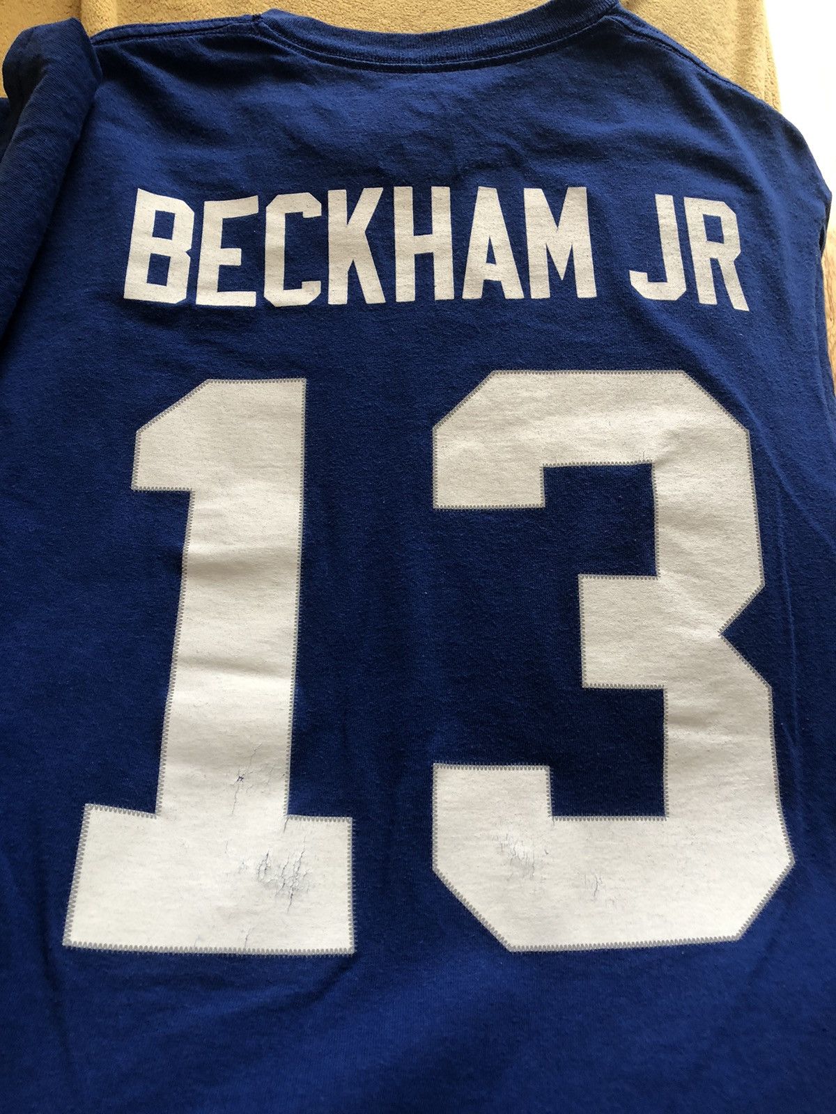 NFL ODELL BECKHAM JR NY GIANTS NFL FOOTBALL JERSEY SHIRT Size US M / EU 48-50 / 2 - 4 Thumbnail