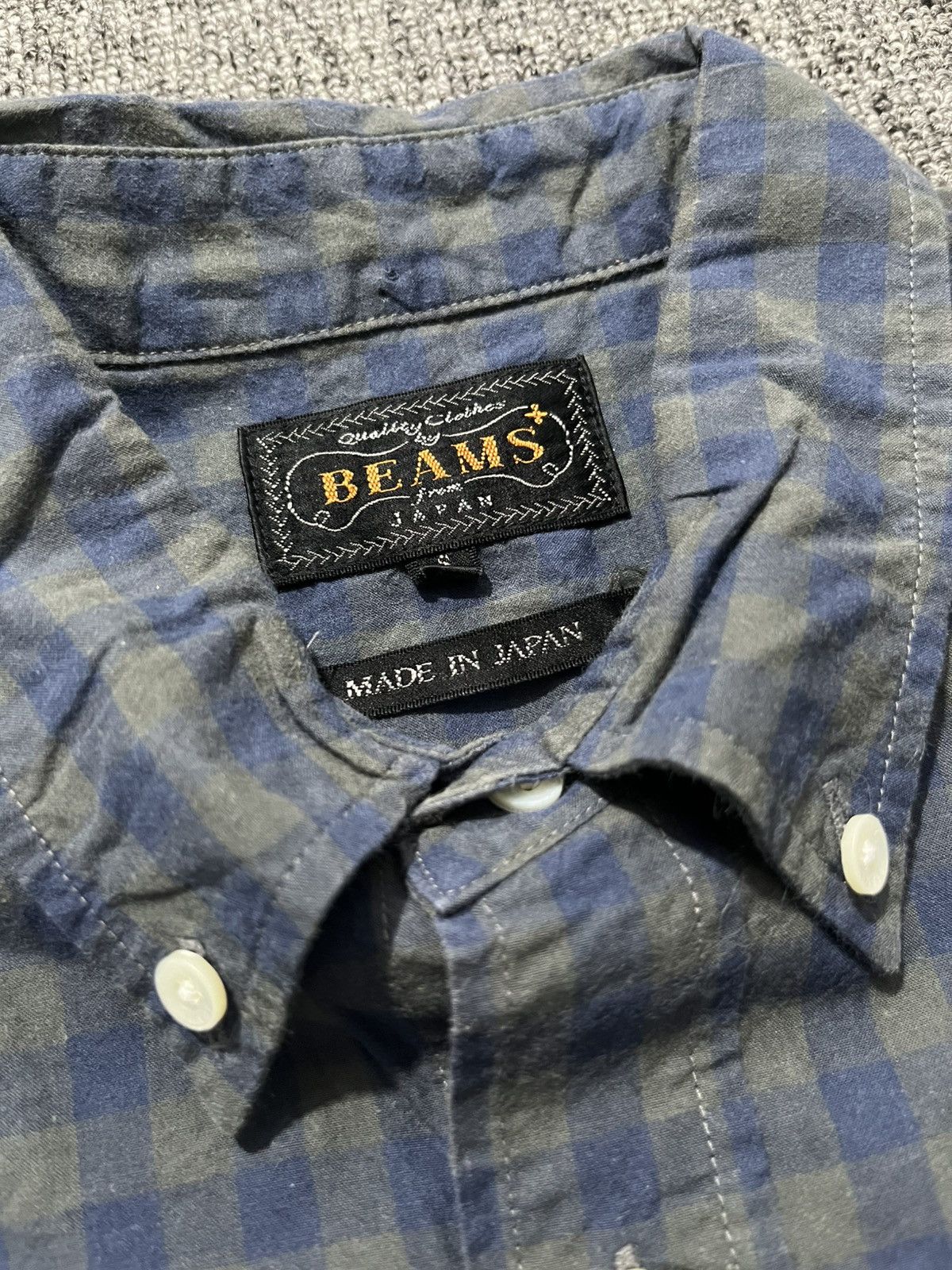 Beams Plus Beams plus plaid shirt button Size US S / EU 44-46 / 1 - 6 Thumbnail