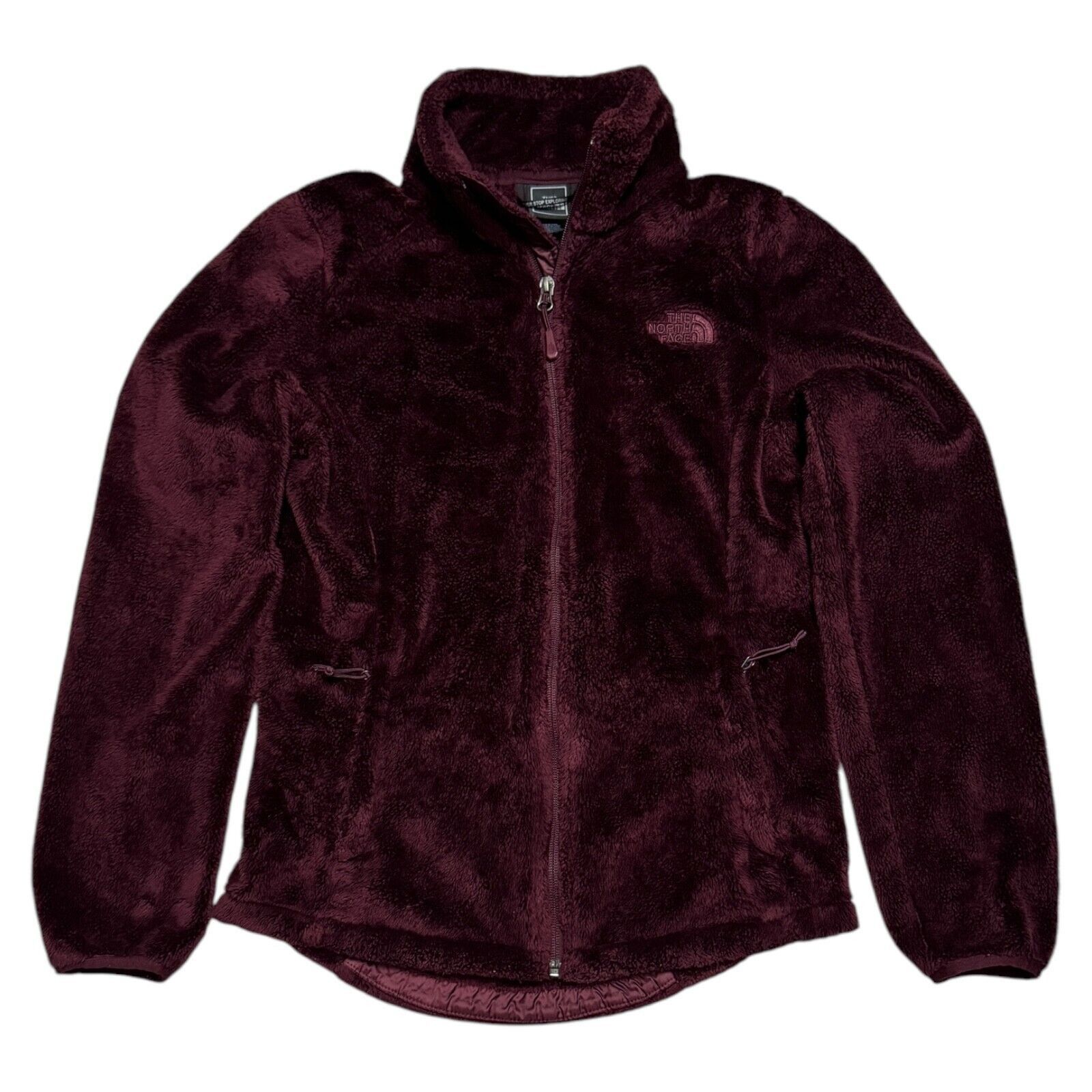 The North Face The North Face Burgundy Faux Fur FLEECE Outdoor Fall Jacket Size XS / US 0-2 / IT 36-38 - 1 Thumbnail