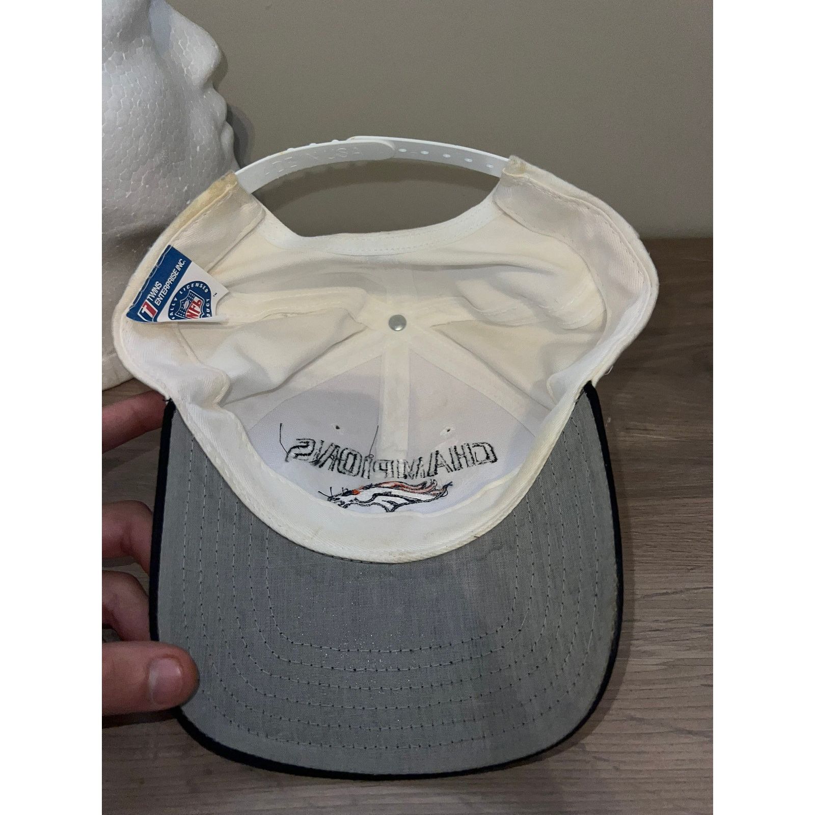 NFL NFL Denver Broncos 1998 AFC Champs Super Bowl Hat Snapback Size ONE SIZE - 8 Thumbnail