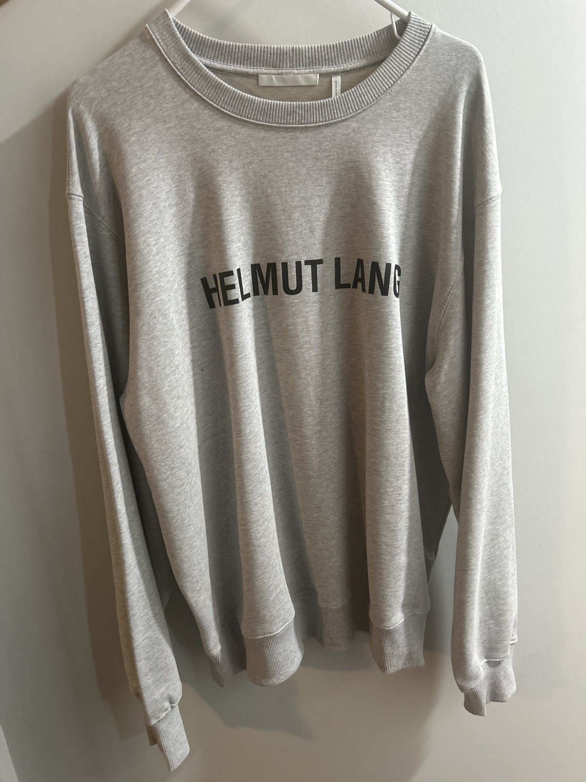Helmut Lang Helmut Lang Logo Sweater Size US L / EU 52-54 / 3 - 1 Thumbnail
