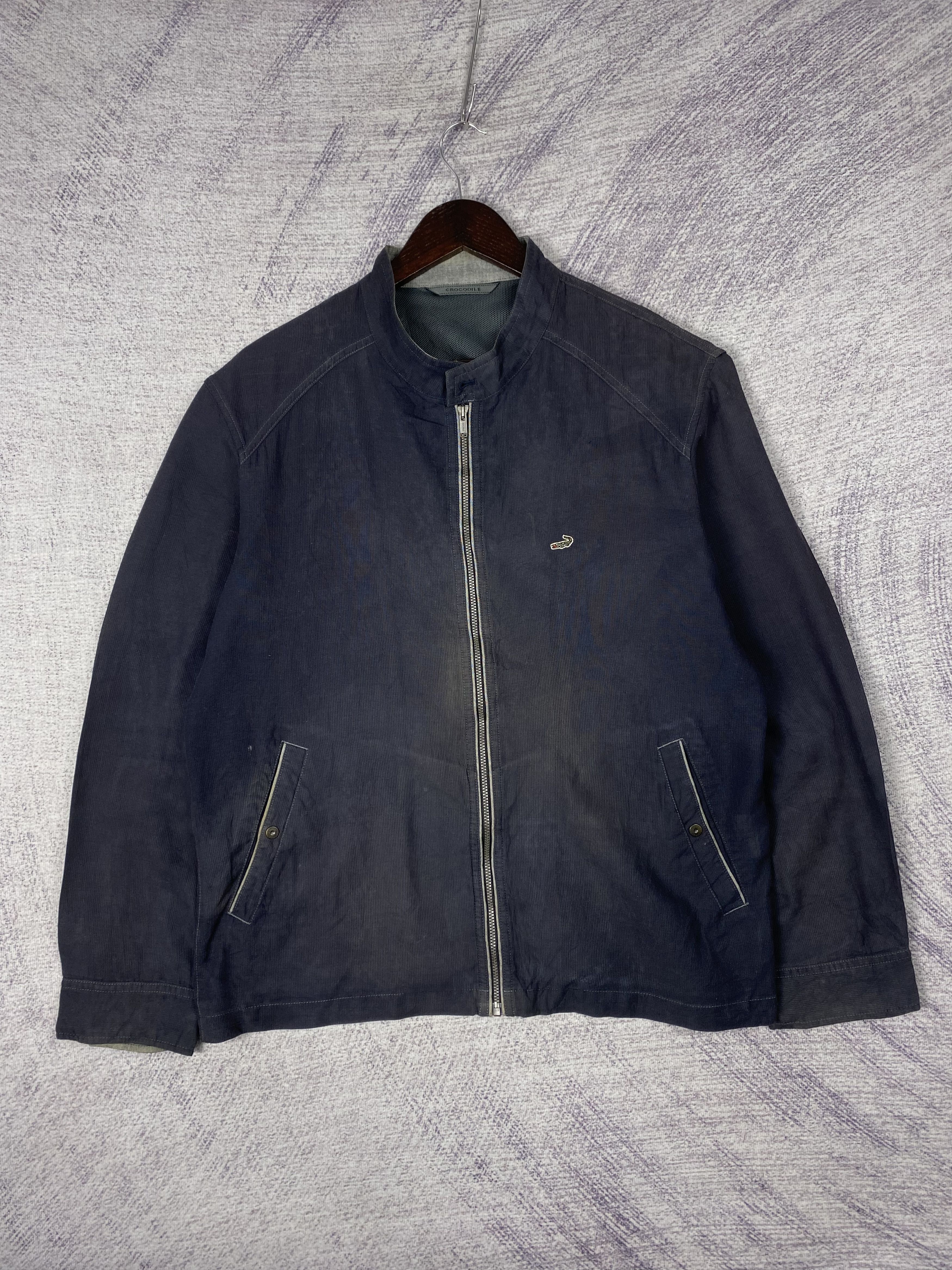 Japanese Brand Vintage Crocodile Zip Up Jacket Size US S / EU 44-46 / 1 - 1 Thumbnail