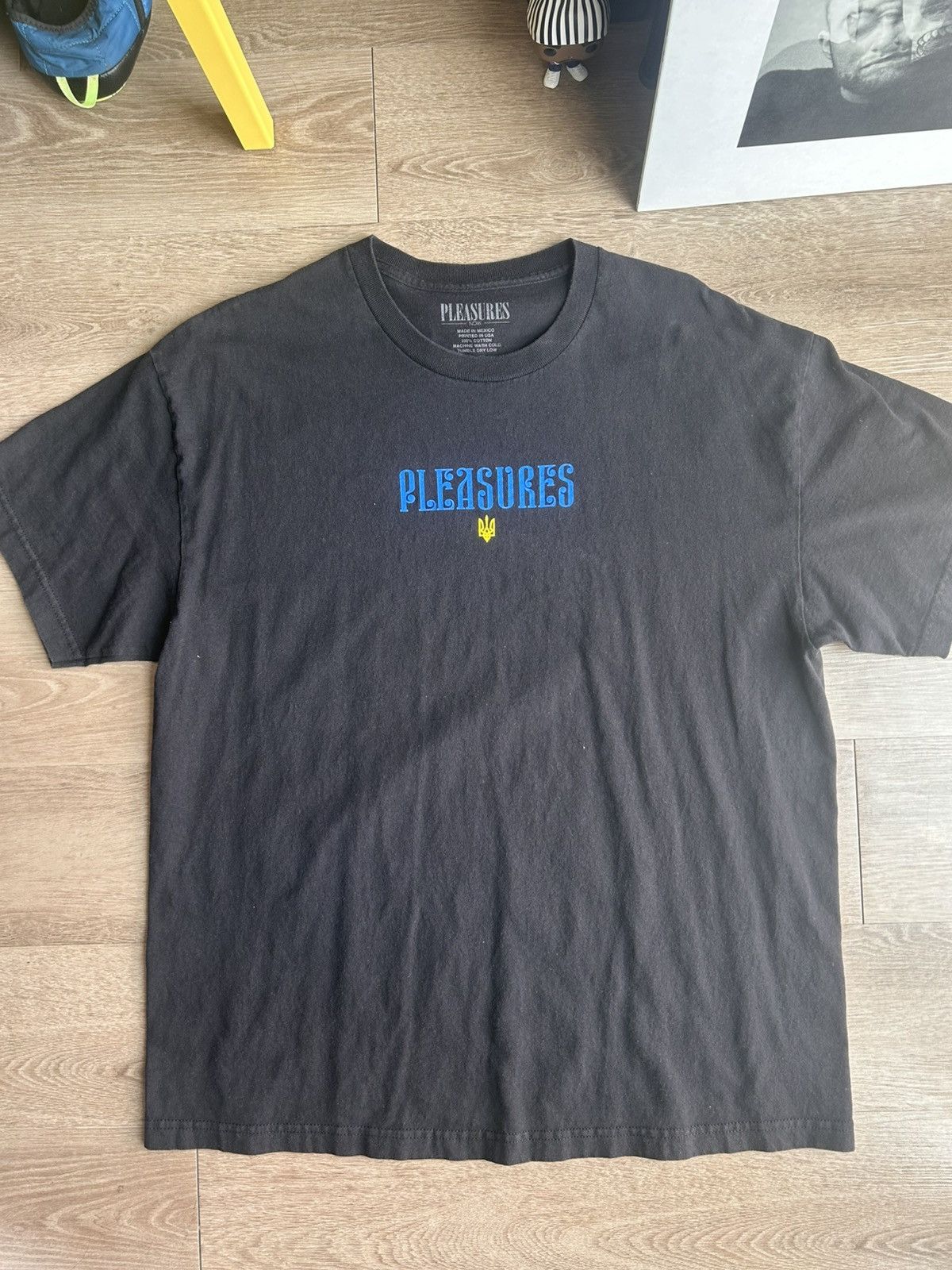 Pleasures Pleasure Ukraine Relief Shirt Size US XL / EU 56 / 4 - 1 Thumbnail