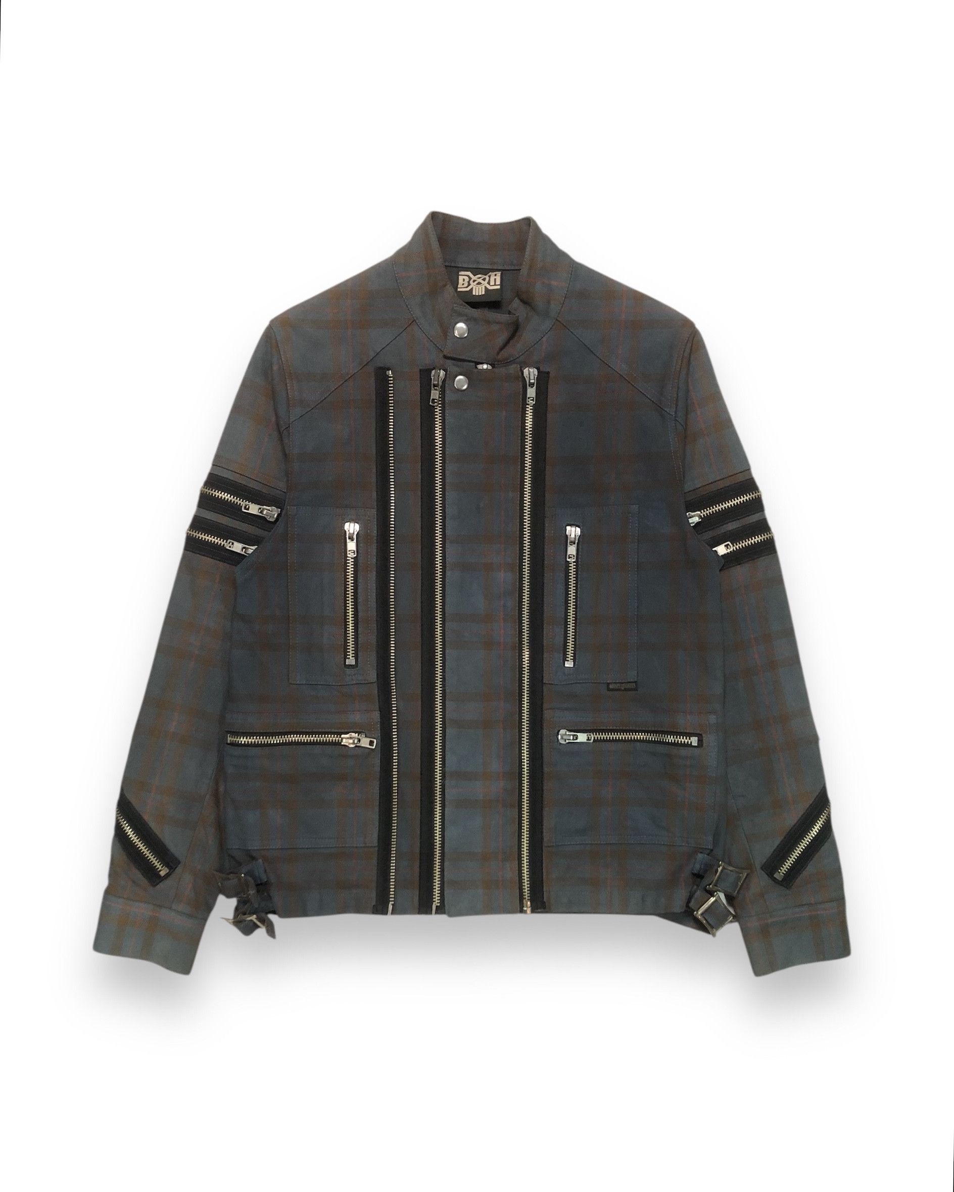 Bounty Hunter 00s BountyXHunter Heavy Plaid Street Punks Jacket Size US S / EU 44-46 / 1 - 1 Thumbnail