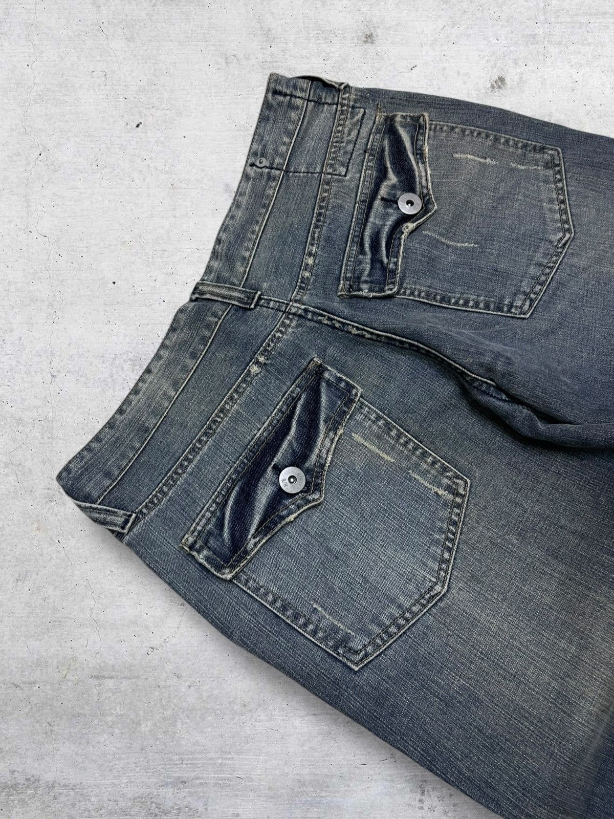 Hysteric Glamour RUSH HOUR 90S JAPAN DESIGNER DISTRESSED FLARED ICONIC DENIM Size US 32 / EU 48 - 14 Thumbnail