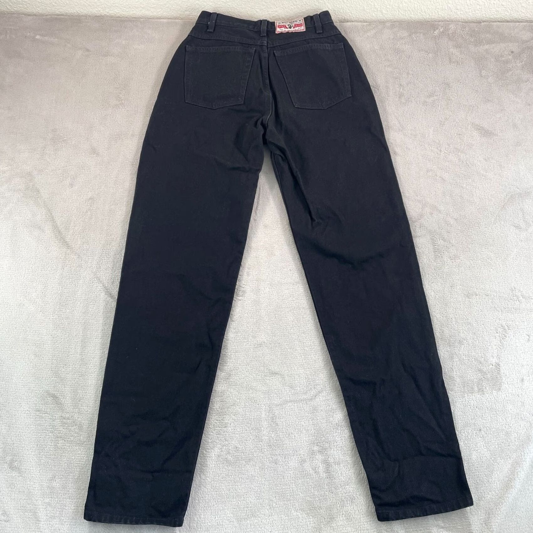 Vintage Authentic Rockies Jeans Women 27 Black Relaxed Straight Leg Jeans Mens? Size 27" / US 4 / IT 40 - 7 Thumbnail