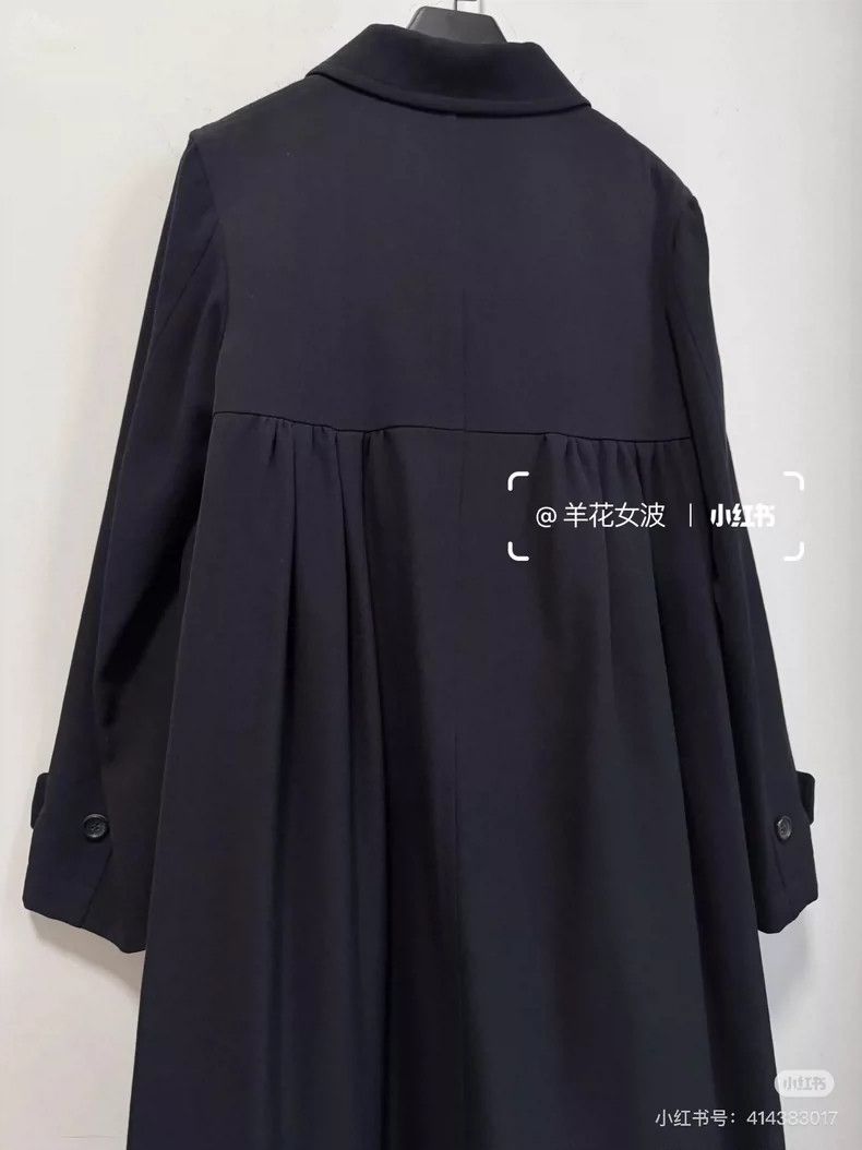 Other Comme Des Garcons Doll-collar high-waisted pleated trench Size M / US 6-8 / IT 42-44 - 7 Thumbnail