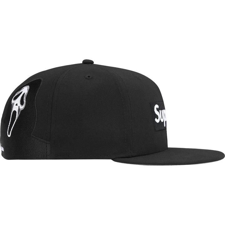 Supreme Supreme Script Logo New Era Fitted Hat Black 7 1/4 | Grailed
