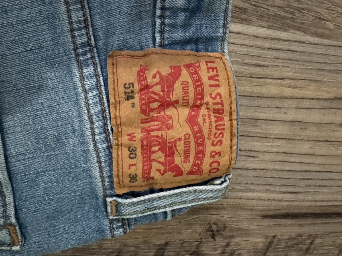 Levi's Levis 514 Straight Leg 30/30 Size US 30 / EU 46 - 3 Thumbnail