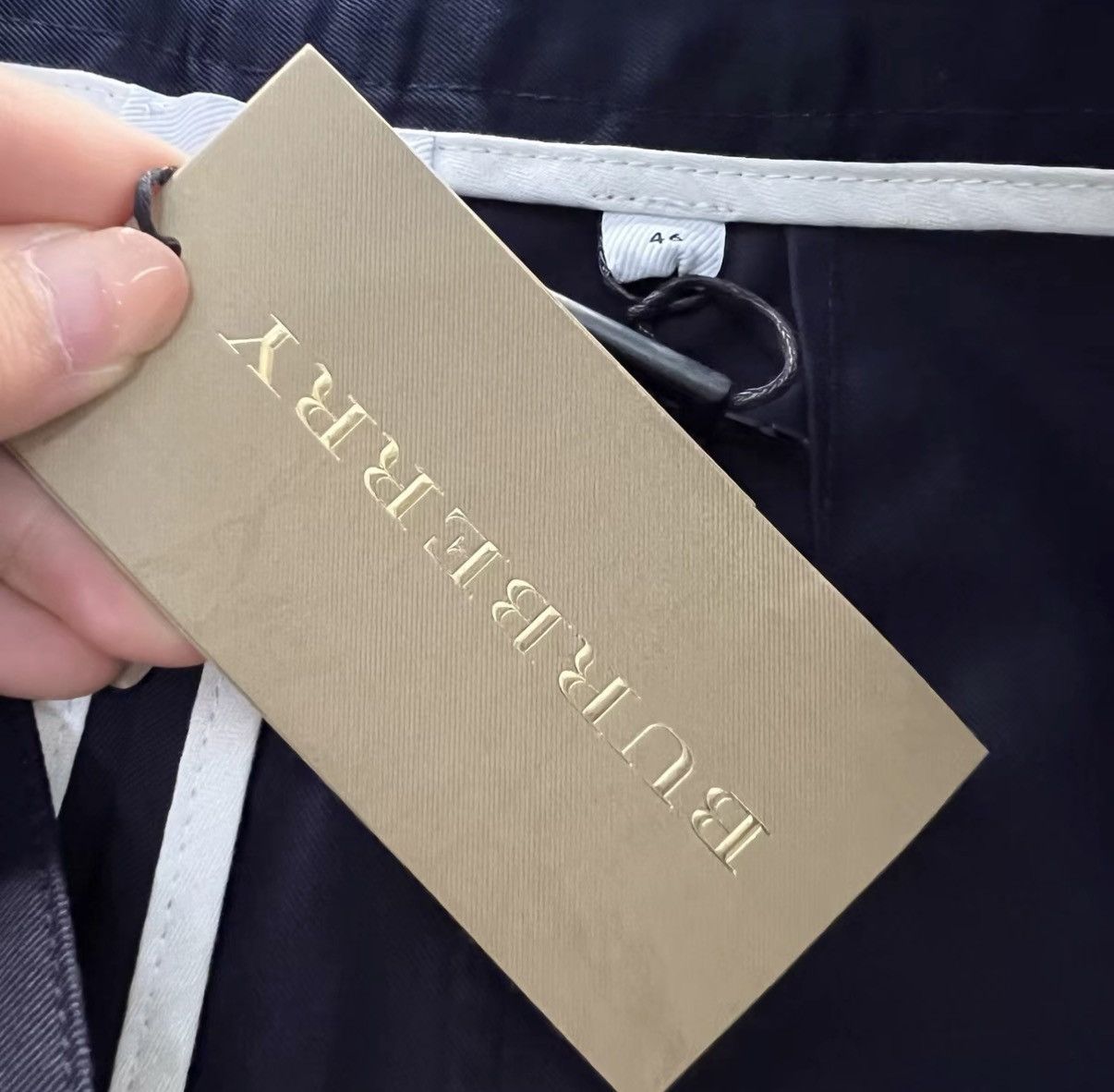 Burberry Burberry Navy Blue Shorts J41 Size US 30 / EU 46 - 4 Thumbnail