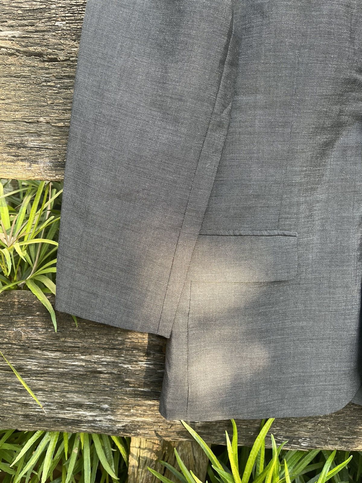 Lancel Vintage Lancel Paris Gray Wool Blazer Jacket Size US M / EU 48-50 / 2 - 4 Thumbnail