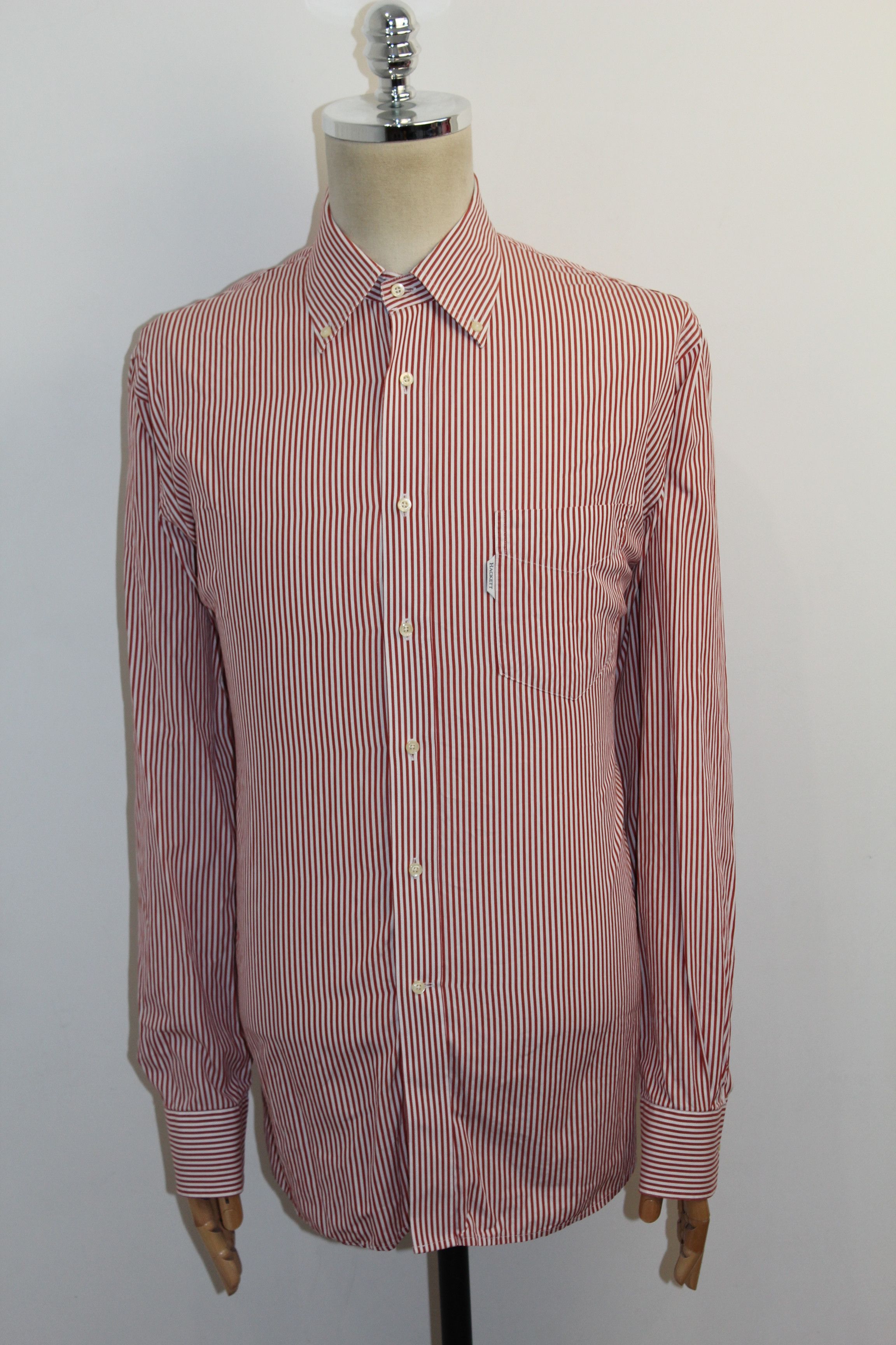 Hackett HACKETT Long Sleeve Check Shirt Top Size US XL / EU 56 / 4 - 2 Thumbnail