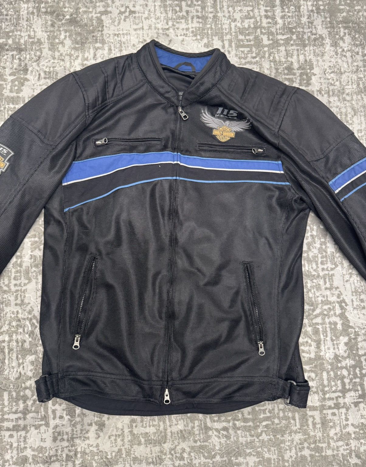 Harley Davidson MEN HARLEY DAVIDSON 115thANNIVERSARY MOTORCYCLE JACKET MEN L Size US L / EU 52-54 / 3 - 2 Thumbnail