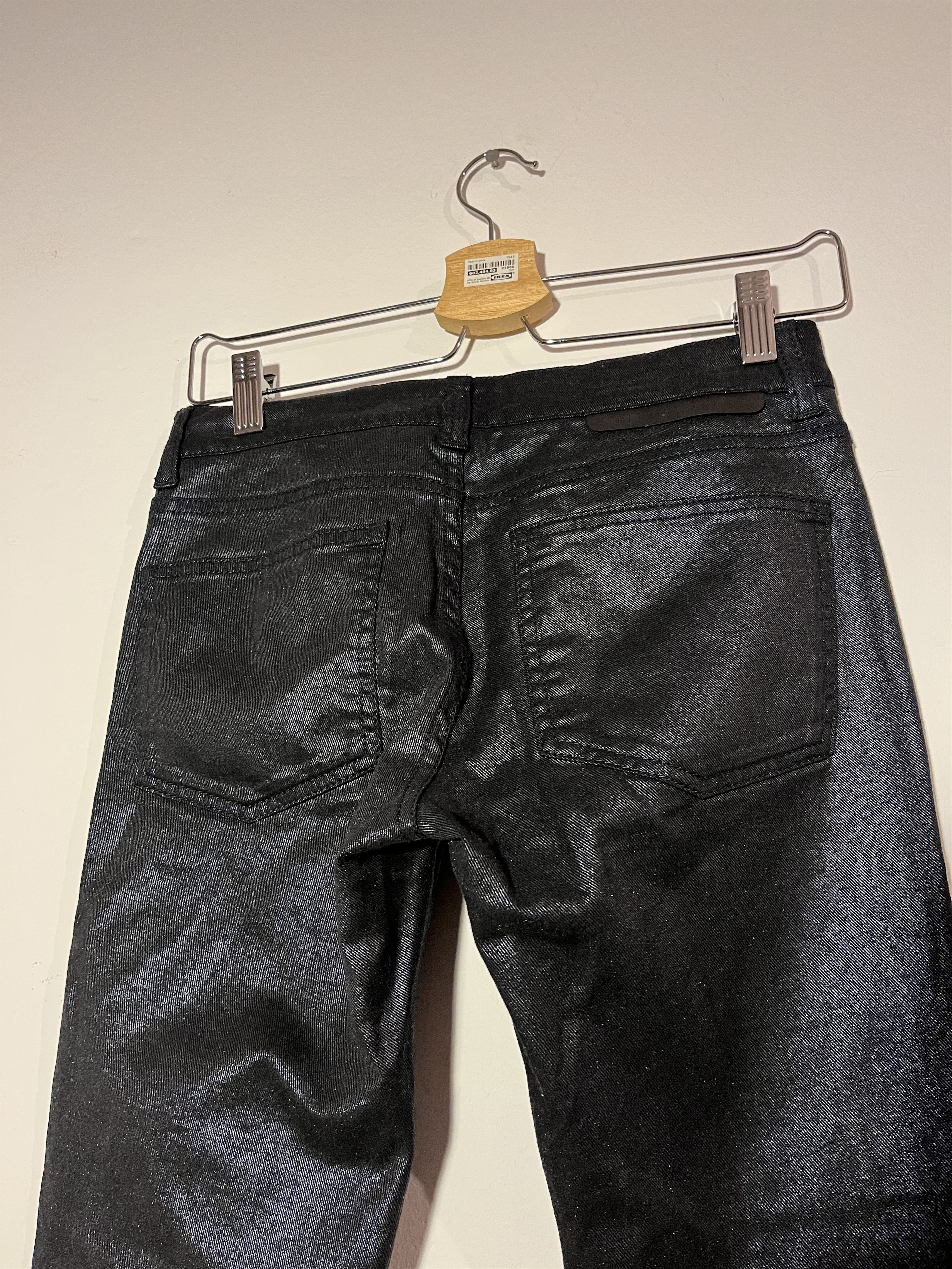 Stella McCartney Shiny dark blue slim jeans Size 25" / US 0 / IT 36 - 2 Thumbnail