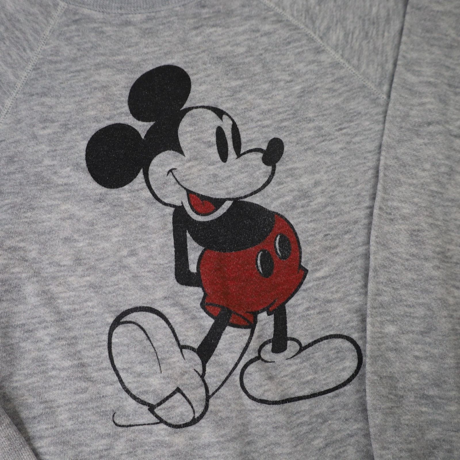 Disney Vintage Disney Mickey Mouse Graphic Heather Gray Sweatshirt Size US M / EU 48-50 / 2 - 4 Thumbnail