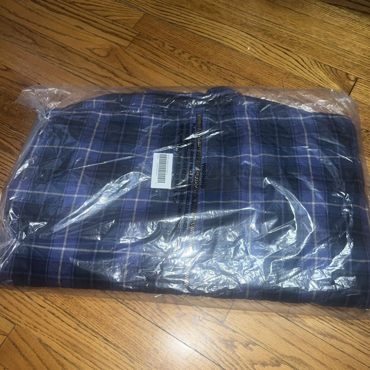 Supreme Supreme Thermal Lined Zip Up Flannel Blue Size: XL Size US XL / EU 56 / 4 - 5 Thumbnail