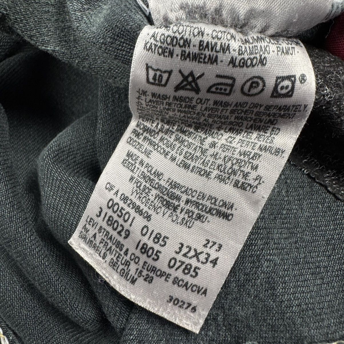 Japanese Brand × Levi's × Vintage Vintage Levi’s 501 Distressed Faded Grunge Avant Garde Jeans Size US 32 / EU 48 - 12 Thumbnail