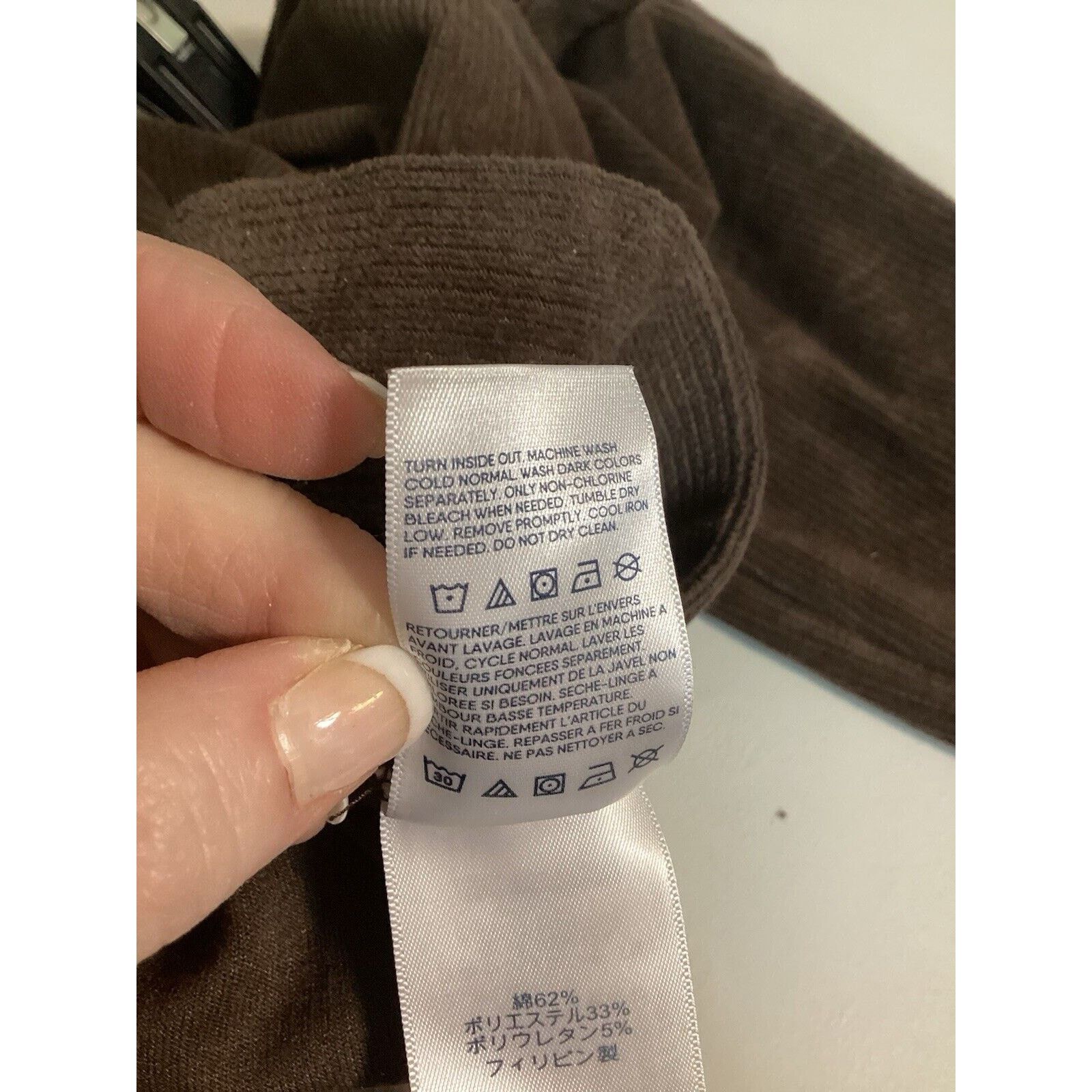 Lands' End Lands’ End Women’s Corduroy Pants Brown Size Medium Size 32" / US 10 / IT 46 - 10 Thumbnail