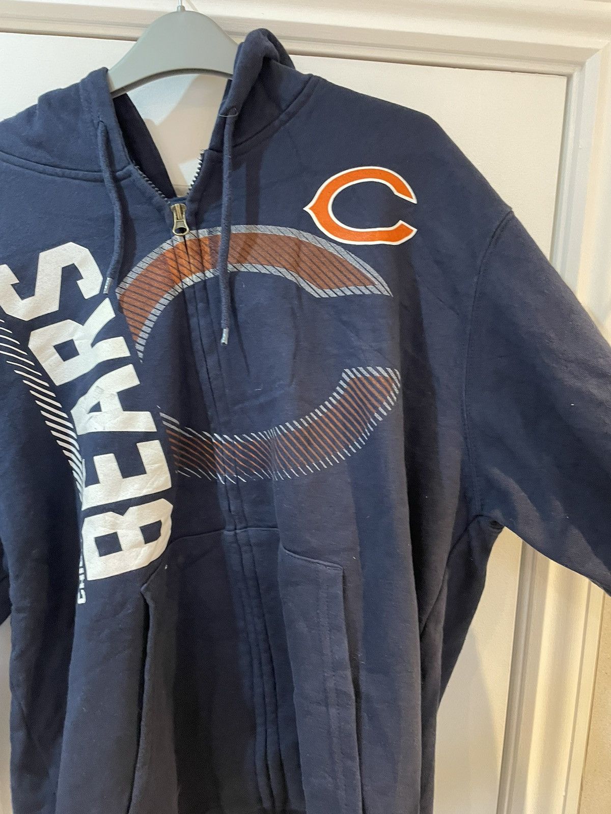 NFL 🔥 vintage Chicago Bears Full Zip Hoodie – Official NFL Size US L / EU 52-54 / 3 - 4 Thumbnail