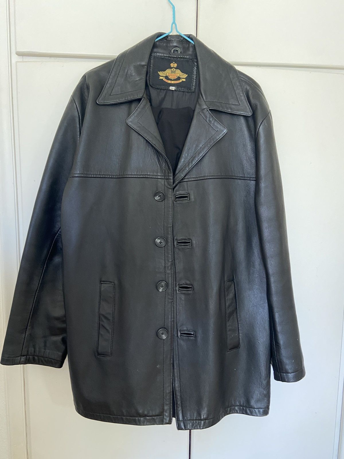 Genuine Leather Vintage Genuine leather Coat Size US M / EU 48-50 / 2 - 1 Thumbnail