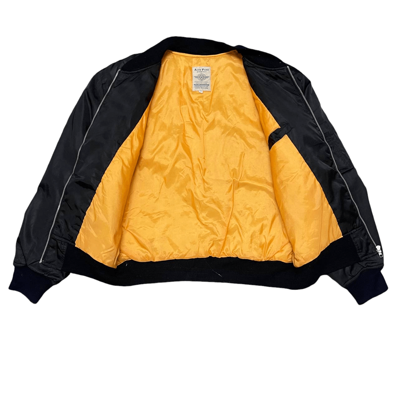 Japanese Brand Vintage Alon Point Bomber Jacket Size US L / EU 52-54 / 3 - 7 Thumbnail