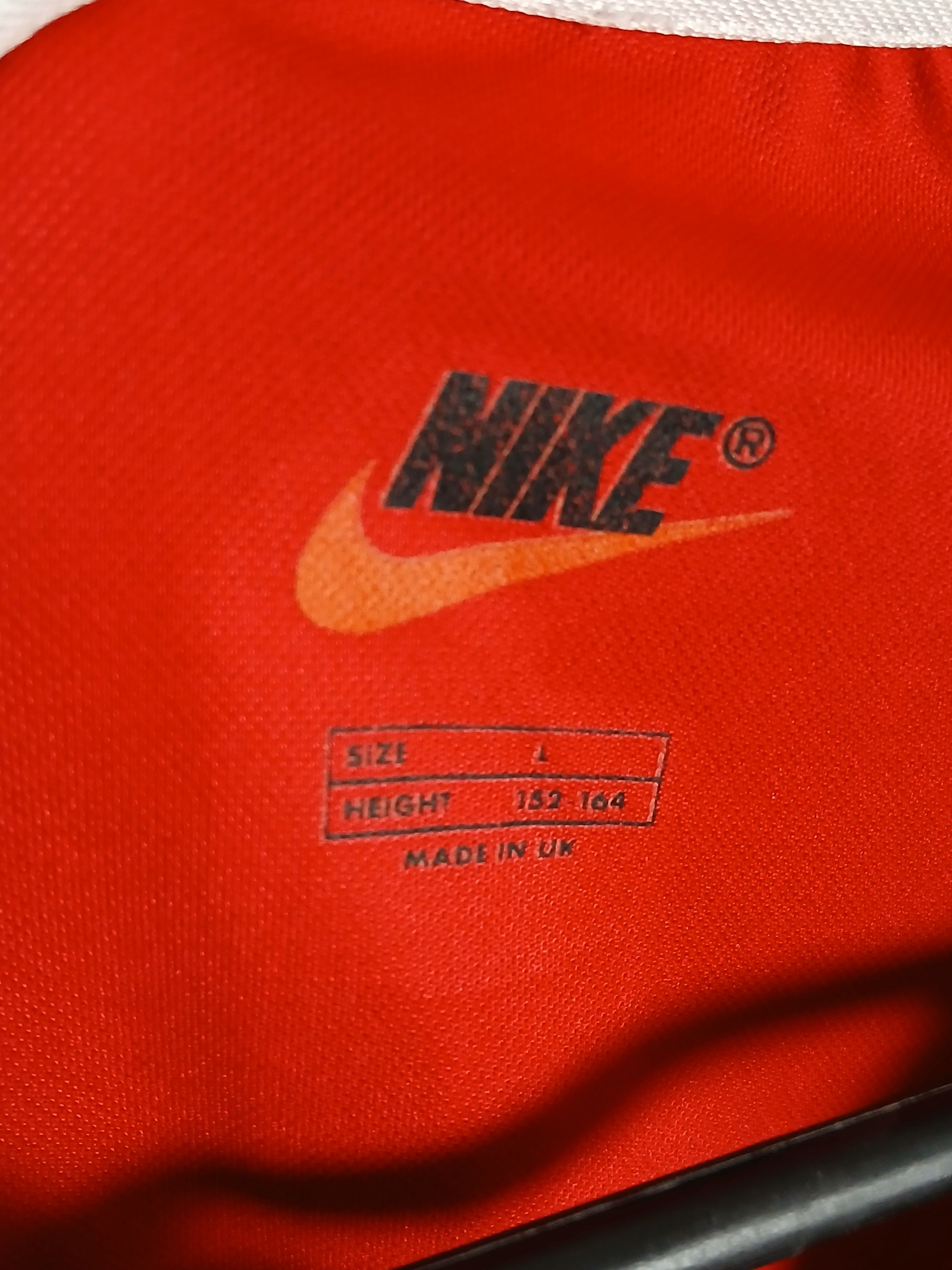 Nike KIDS Vintage Arsenal 1998/1999 Home Football Jersey T-Shirt Size US L / EU 52-54 / 3 - 13 Thumbnail