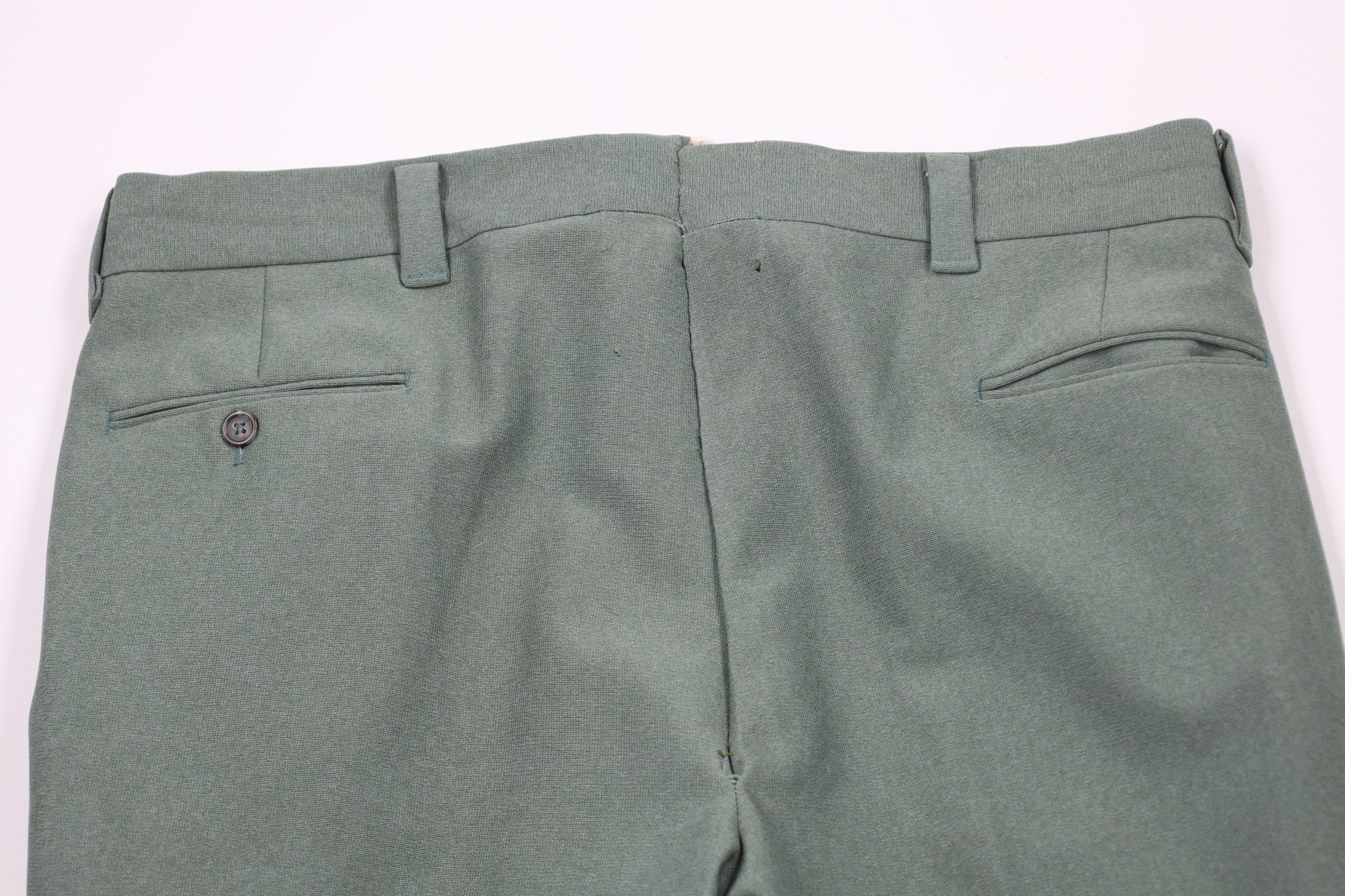 Vintage Vintage 70s Streetwear Knit Wide Leg Bell Bottoms Pants USA Size US 36 / EU 52 - 11 Thumbnail