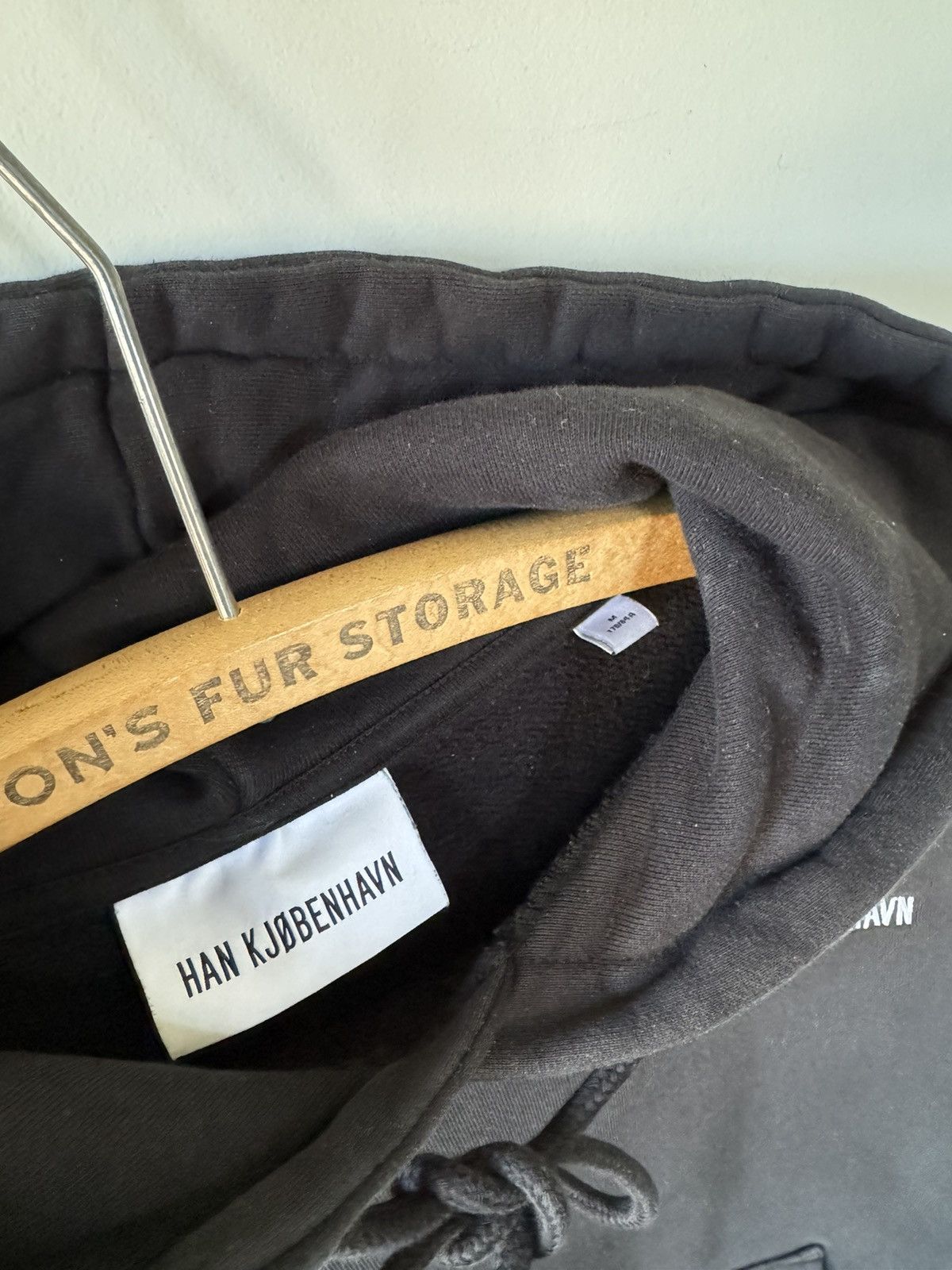 Han Kjobenhavn Han Kjobenhavn Denmark Black Casual Logo Hoodie Size US M / EU 48-50 / 2 - 4 Thumbnail