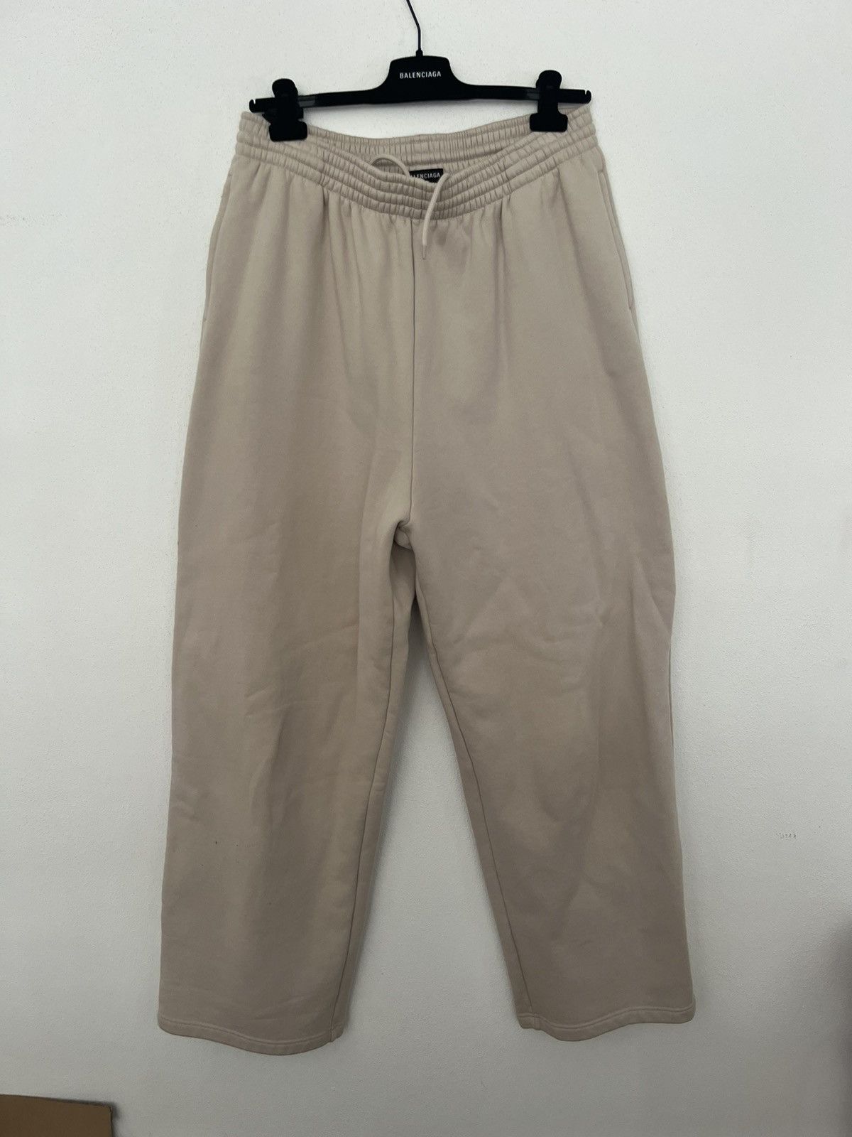 Balenciaga Balenciaga oversized thick jersey track / sweat pants Size US 33 - 1 Thumbnail