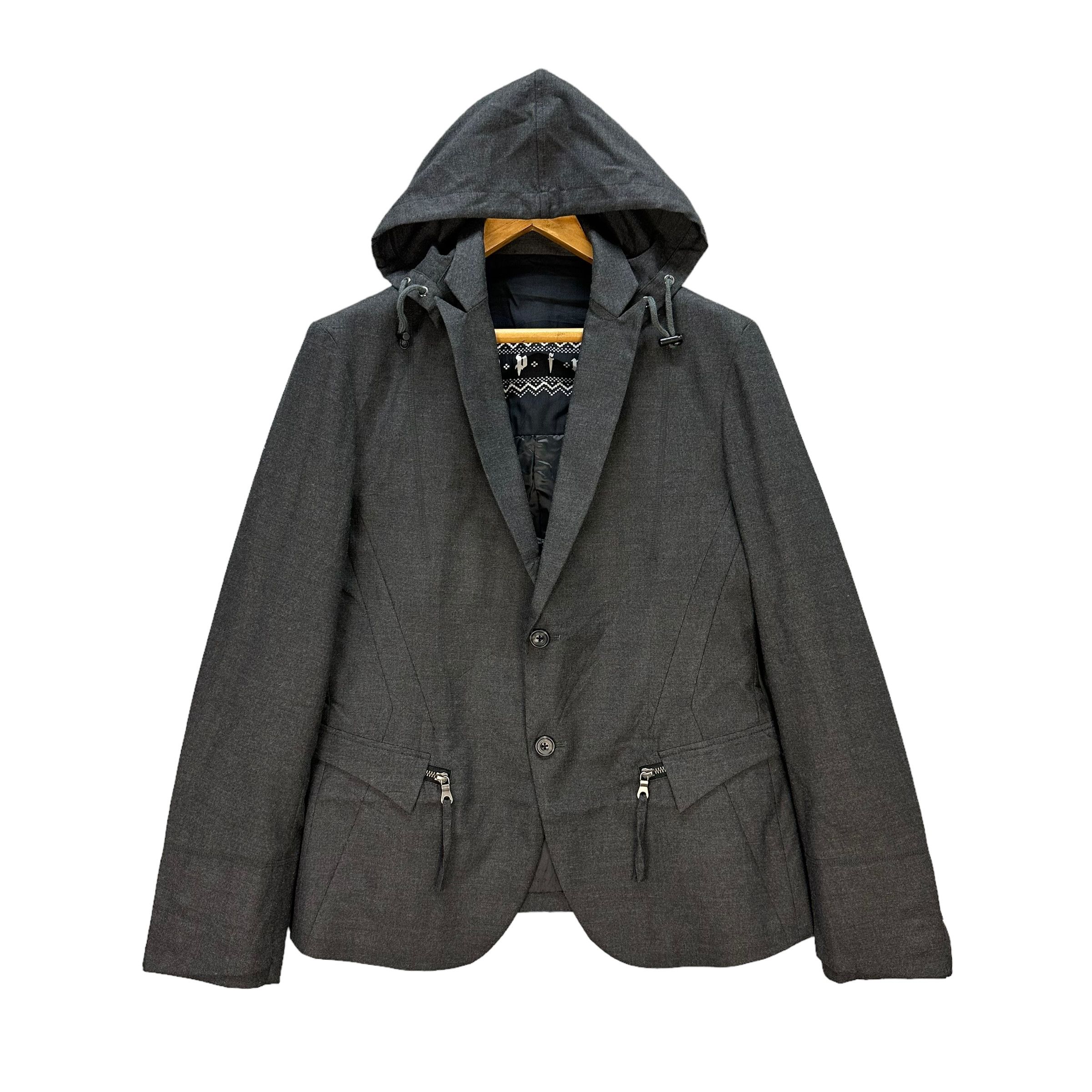 PPFM PPFM Hooded Casual Jacket Nice Design #9170-66 Size US L / EU 52-54 / 3 - 1 Thumbnail