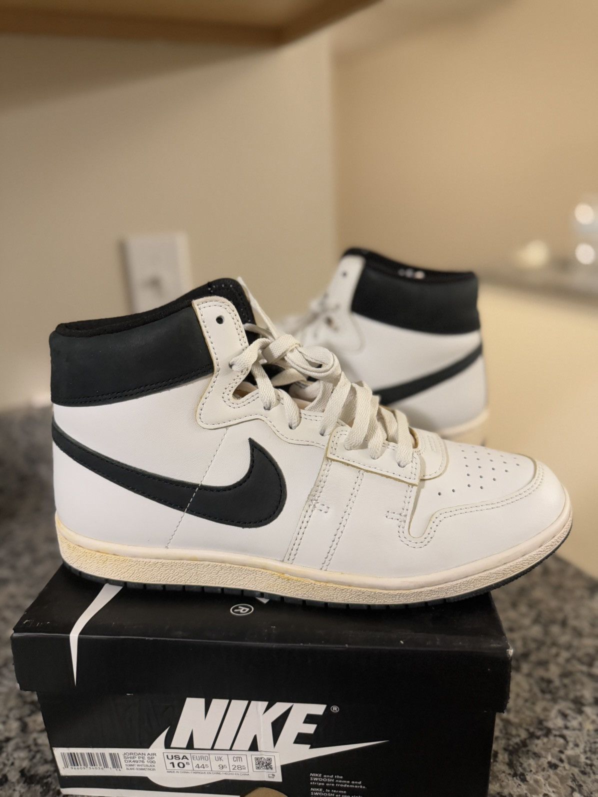 Jordan Brand × Nike Size 10.5 - Nike Air Ship x A Ma Maniere | DX4976-100 Size US 10.5 / EU 43-44 - 4 Thumbnail