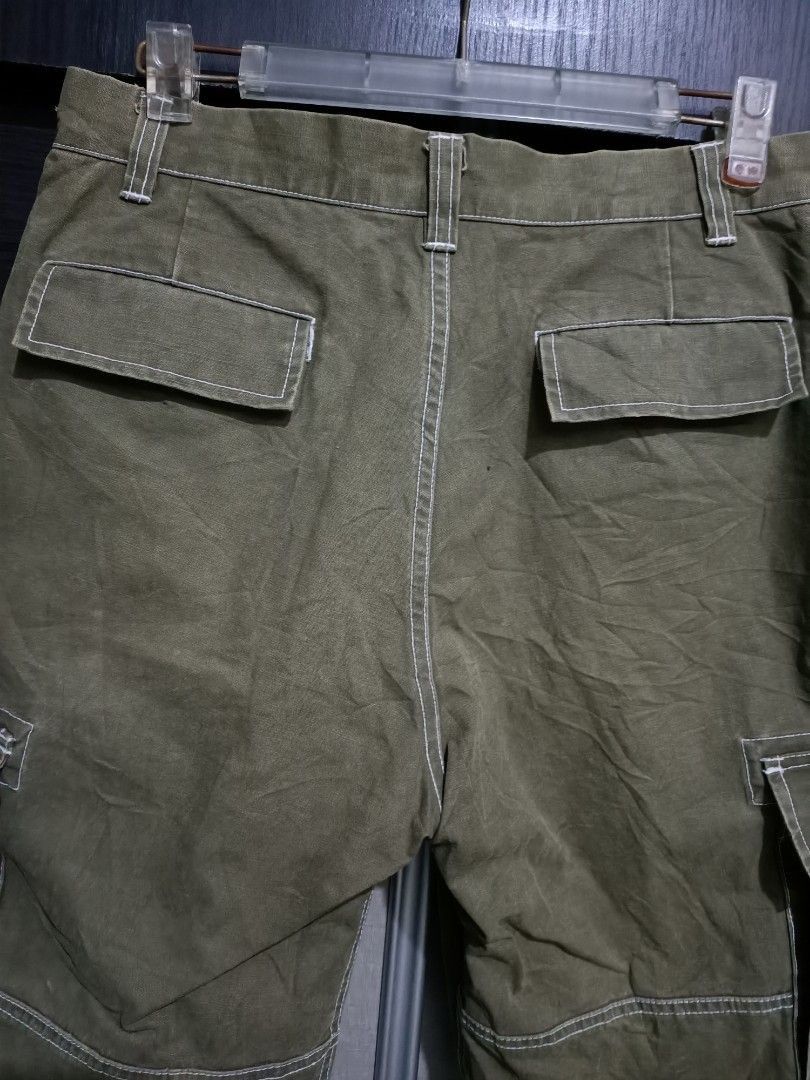 Japanese Brand × Vintage Vintage gouge short cargo pants x streetwear Size US 31 - 3 Thumbnail