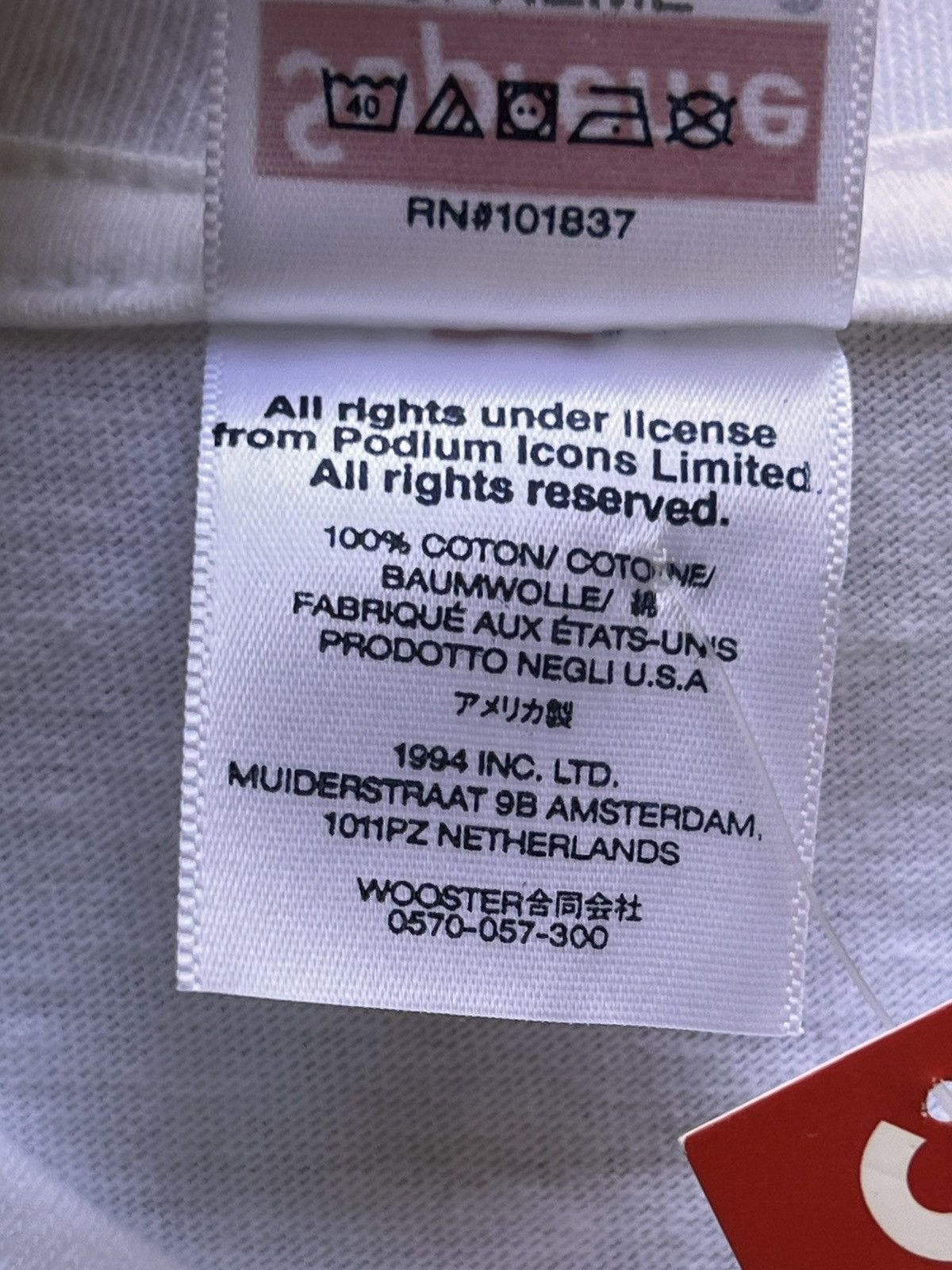 Supreme XL Supreme Maradona Tee white T-shirt football diego drugs Size US XL / EU 56 / 4 - 23 Thumbnail