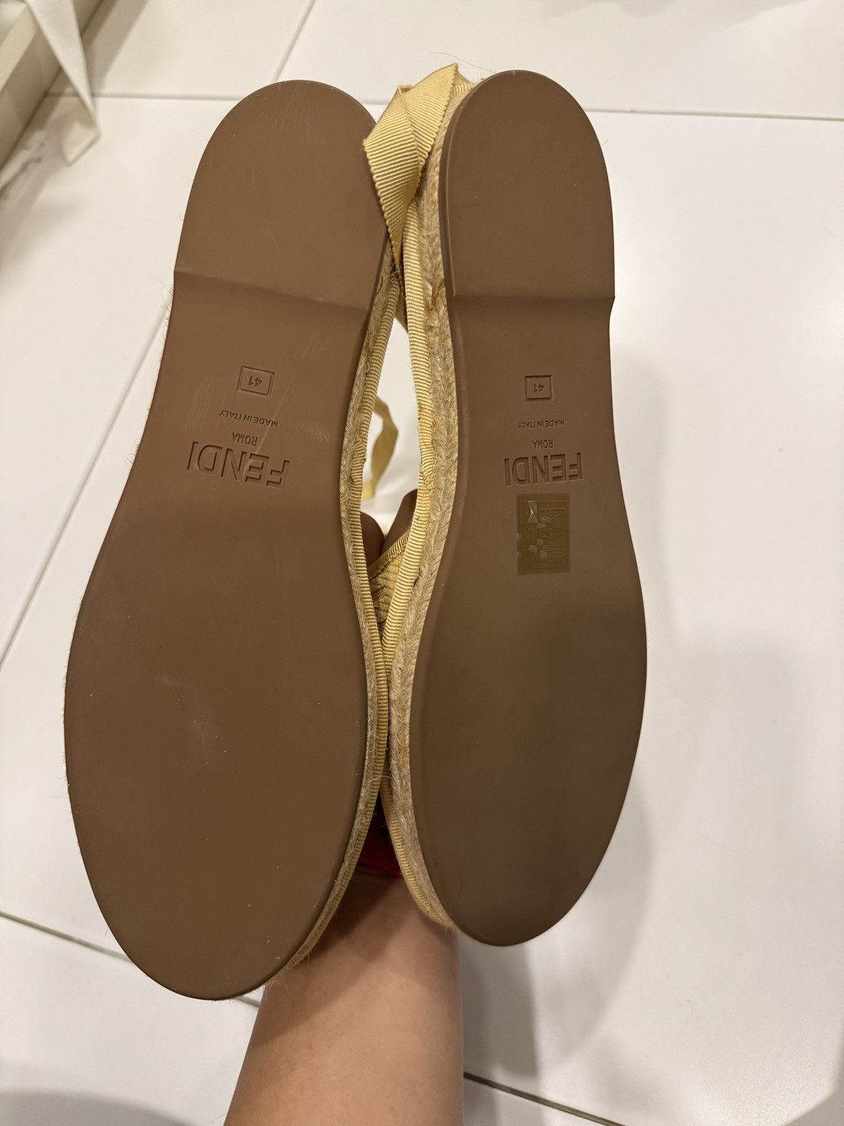 Fendi Valentino Espadrilles Size US 11 / IT 41 - 2 Thumbnail