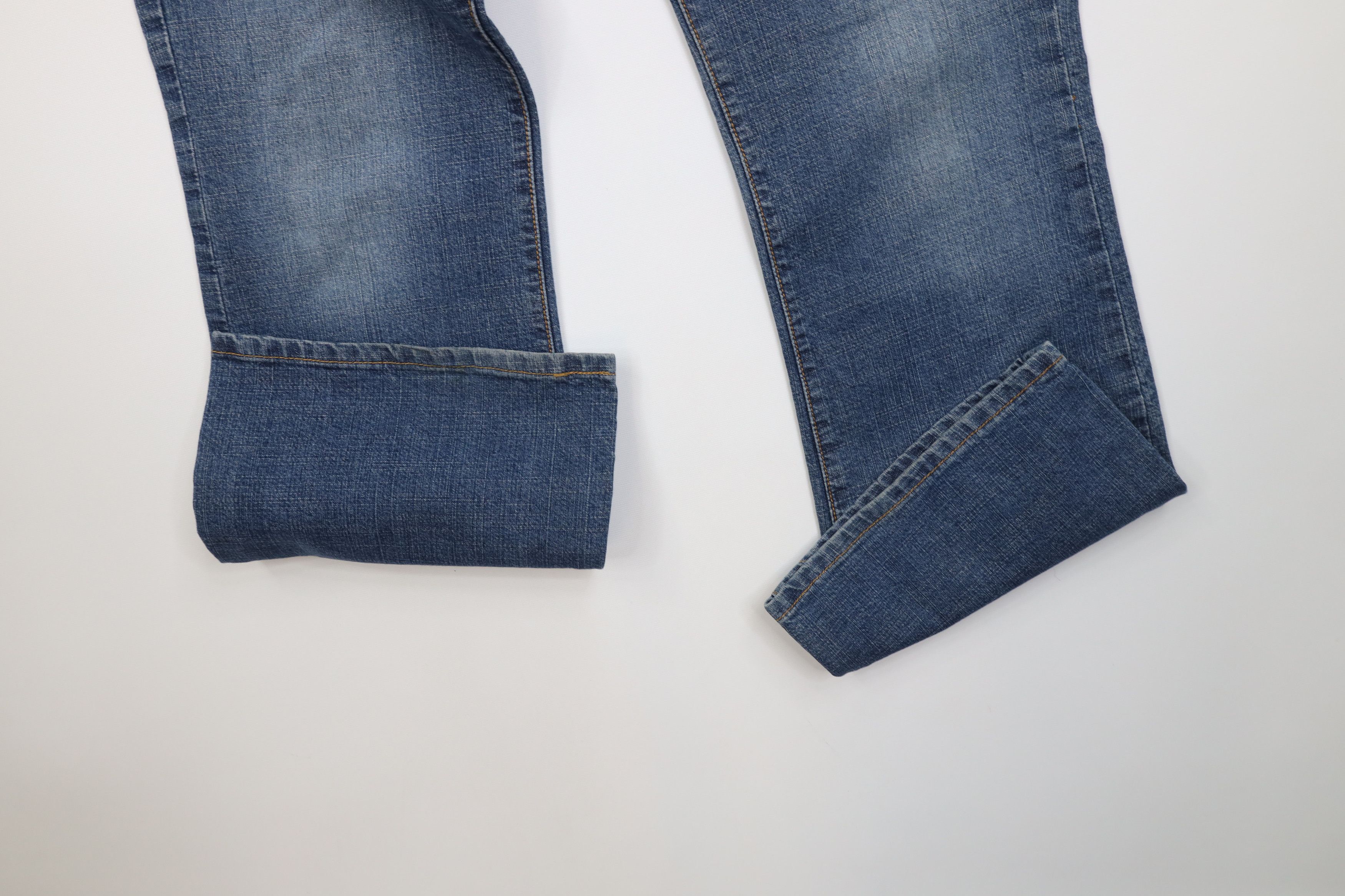 Levi's Vintage Y2K 2003 Levis Superlow Stretch Flared Bootcut Jeans Size 32" / US 10 / IT 46 - 5 Thumbnail