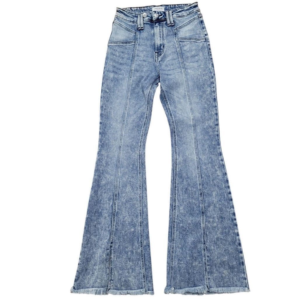 Other Artemis Vintage Eileen Hi-Rise Stretch Flare Jean Size 5/26. Size 26" / US 2 / IT 38 - 2 Thumbnail