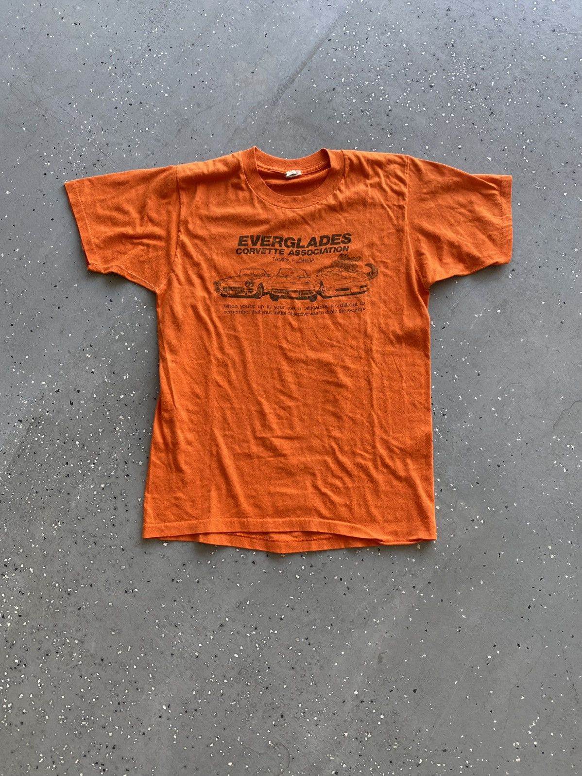 Vintage early 1980’s Everglades Corvette Association Tee Size US L / EU 52-54 / 3 - 1 Thumbnail