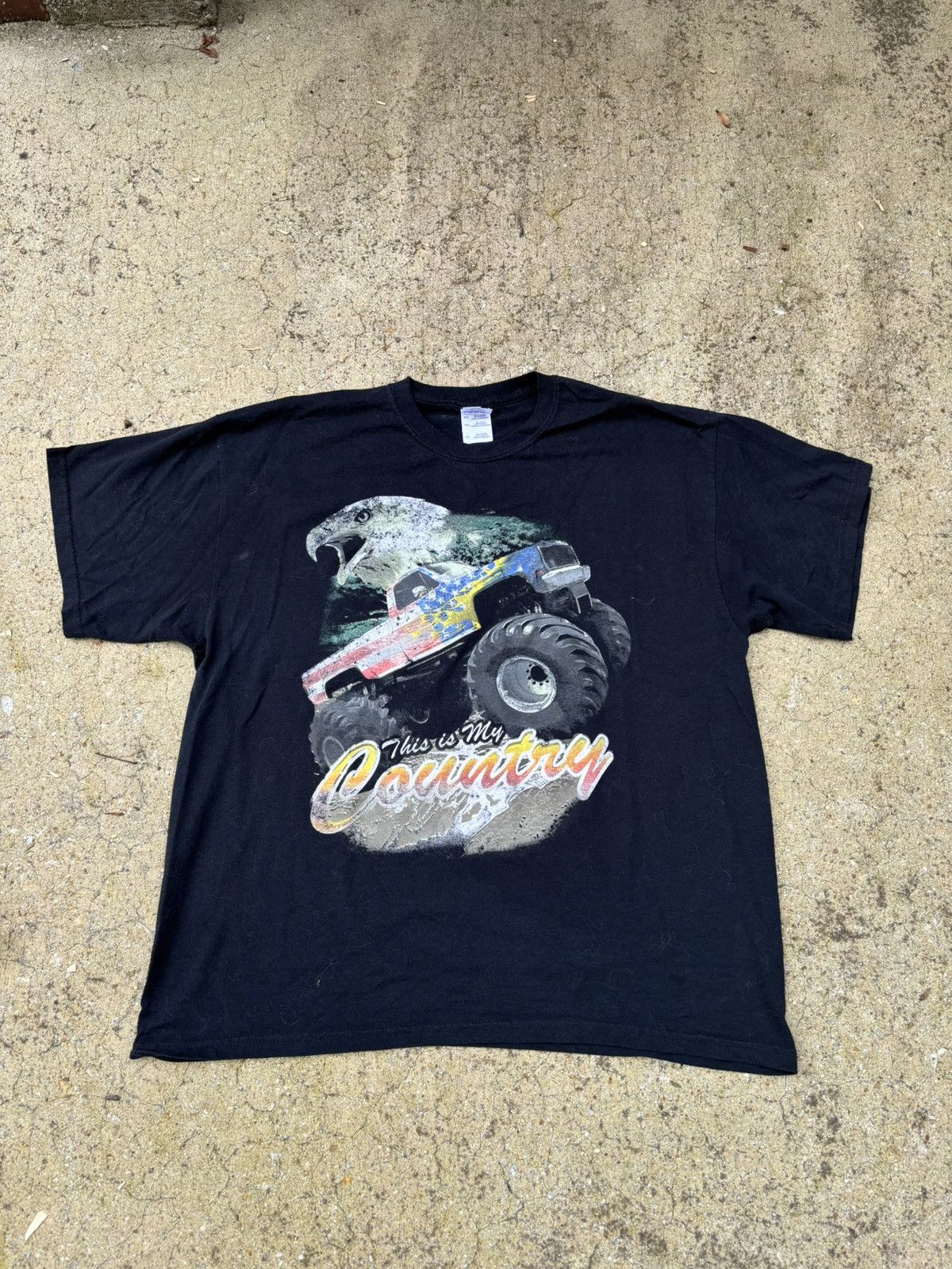 Vintage Vintage Monster Truck T Shirt Size US XXL / EU 58 / 5 - 1 Thumbnail
