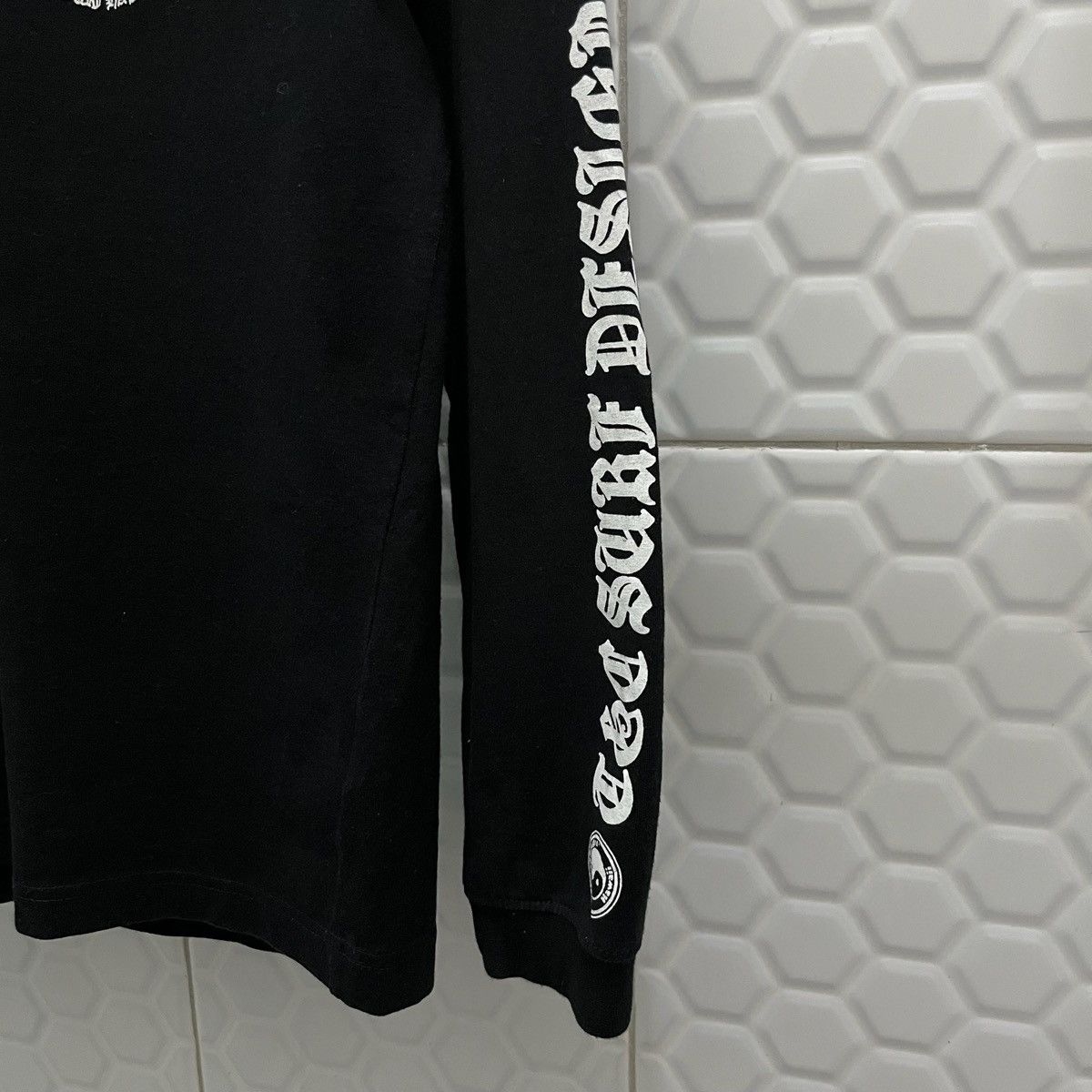 If Six Was Nine × Japanese Brand × Le Grande Bleu (L.G.B.) Y2K T&C Surf Cross Poem Longsleeve Size US M / EU 48-50 / 2 - 5 Thumbnail
