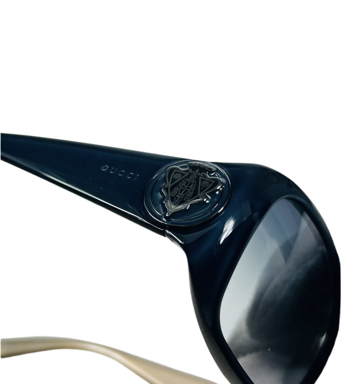 Gucci Gucci GG 3026/S Shield Sunglasses Size ONE SIZE - 2 Thumbnail
