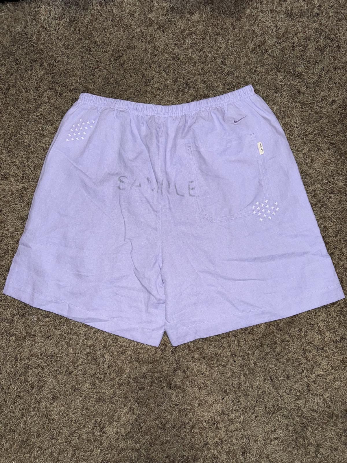 Nike Nike Life Men's Lined Linen Shorts Sample Size US 32 / EU 48 - 2 Thumbnail